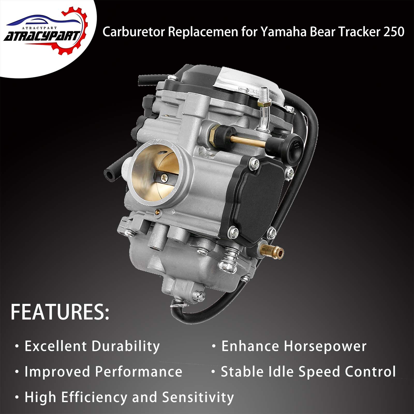 Carburetor Replacement For 1999-2004 Yamaha Bear Tracker 250 Yfm250 Yfm250X