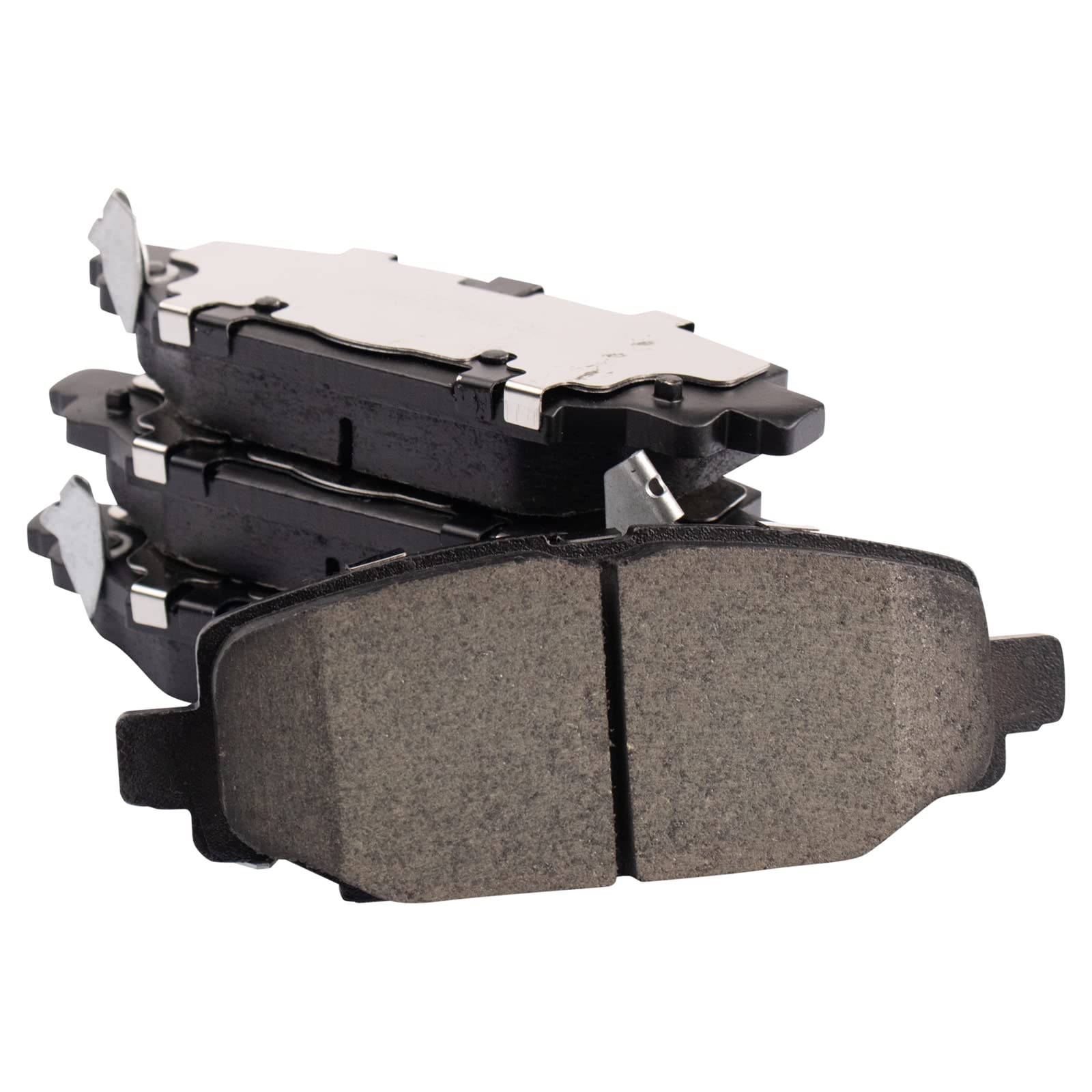 TRQ Rear Brake Pads Ceramic Compatible with 2018-2020 Jeep Wrangler