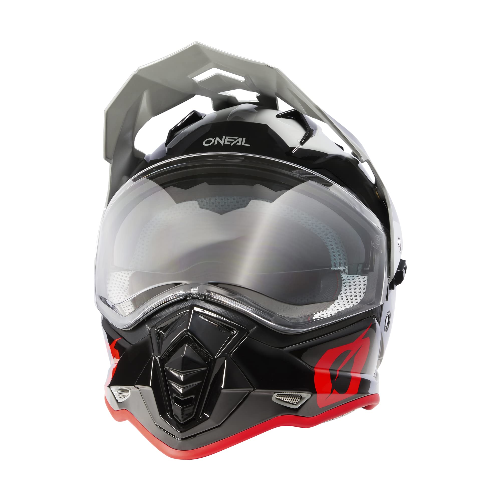 O'Neal Sierra Helmet, Gray/Black/Red Sm