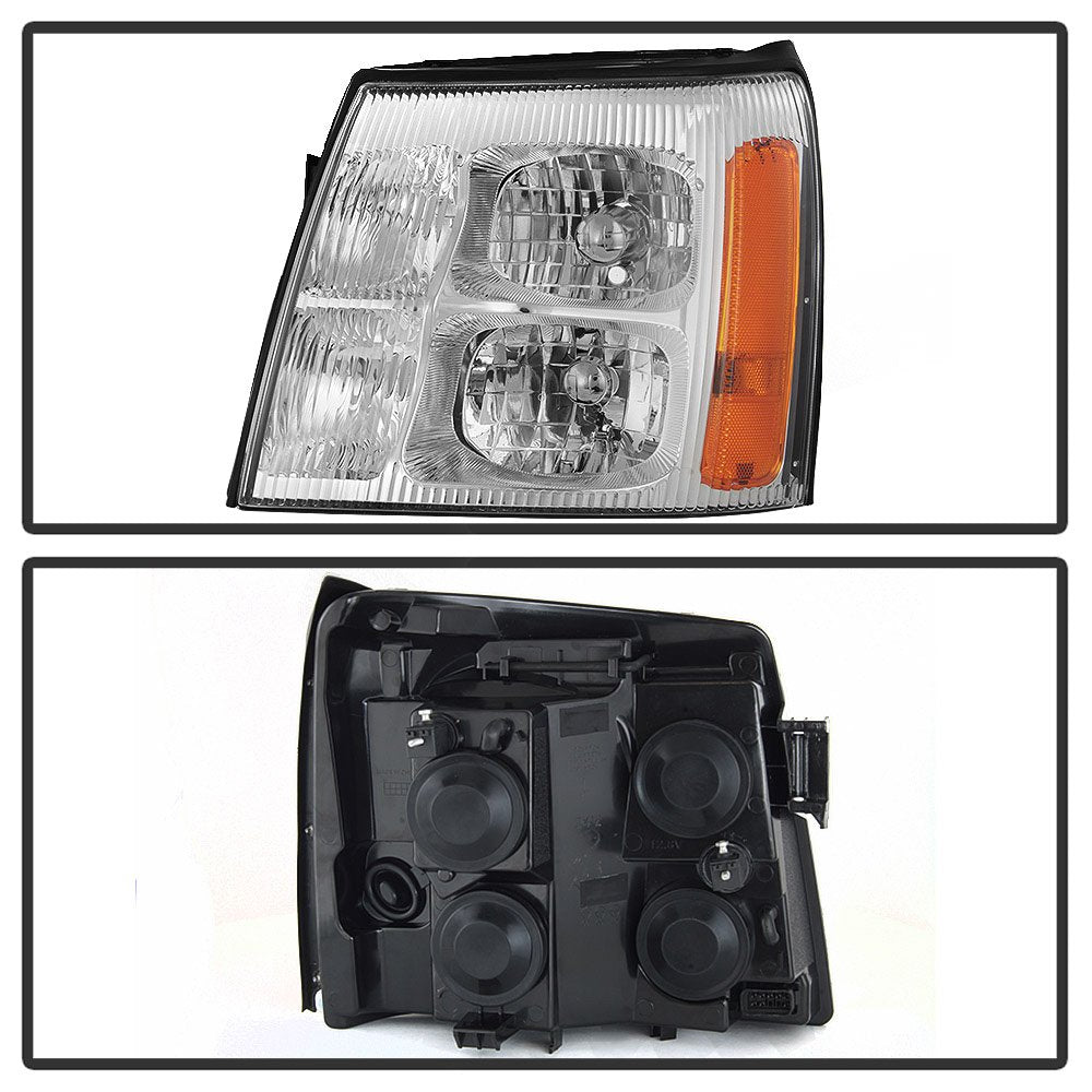 ACANII HID Replacement Headlight - Driver Side for 2003-2006 Cadillac Escalade - Clear