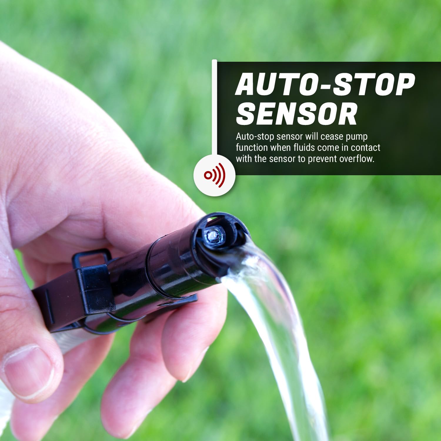 Tera Pump Chemical Fuel Transfer Pump For Methanol, Ethanol, Def, Window Washer Fluid, And Non-Chlorinated Brake Cleaning, Batte