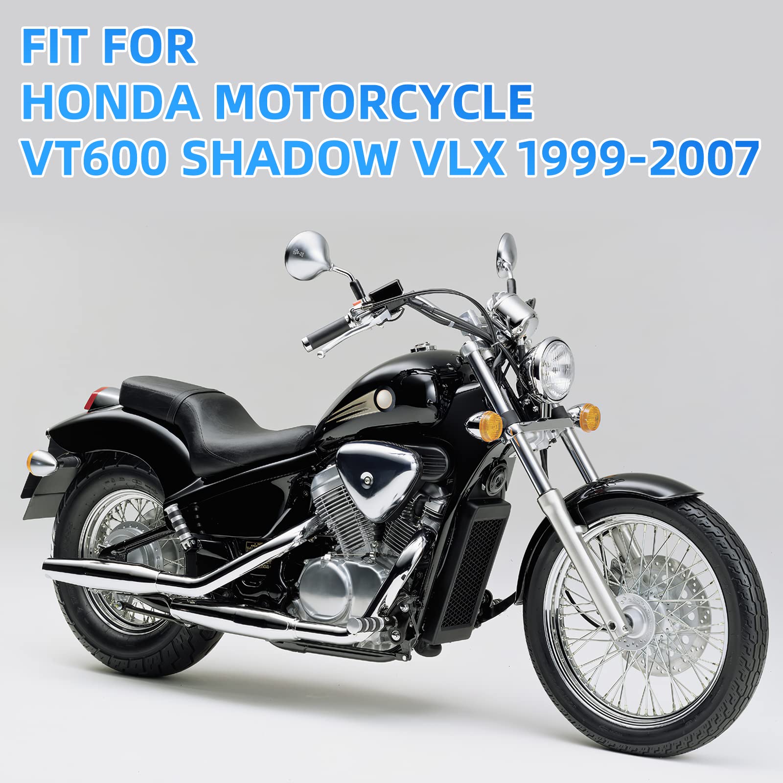 M Mati Fuel Valve Switch Petcock With Lever Screw For Honda Motorcycle Vt600 Shadow Vlx Deluxe 1999-2007 16950-Mz8-L23,Fuel Tank