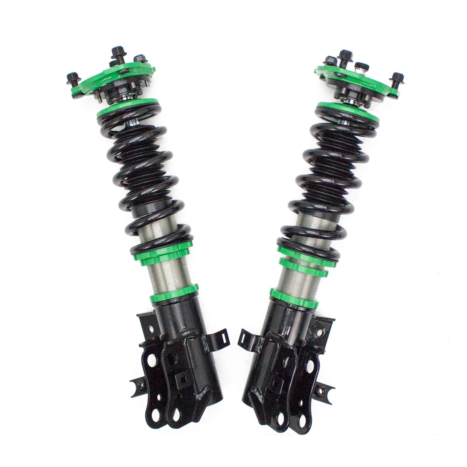 Rev9 R9-Hs2-011_1 Hyper-Street Ii Coilover Suspension Lowering Kit, Mono-Tube Shock W/ 32 Click Rebound Setting, Full Length Adjustable, Compatible With Honda Civic None-Si (Fb/Fg) 2012-15