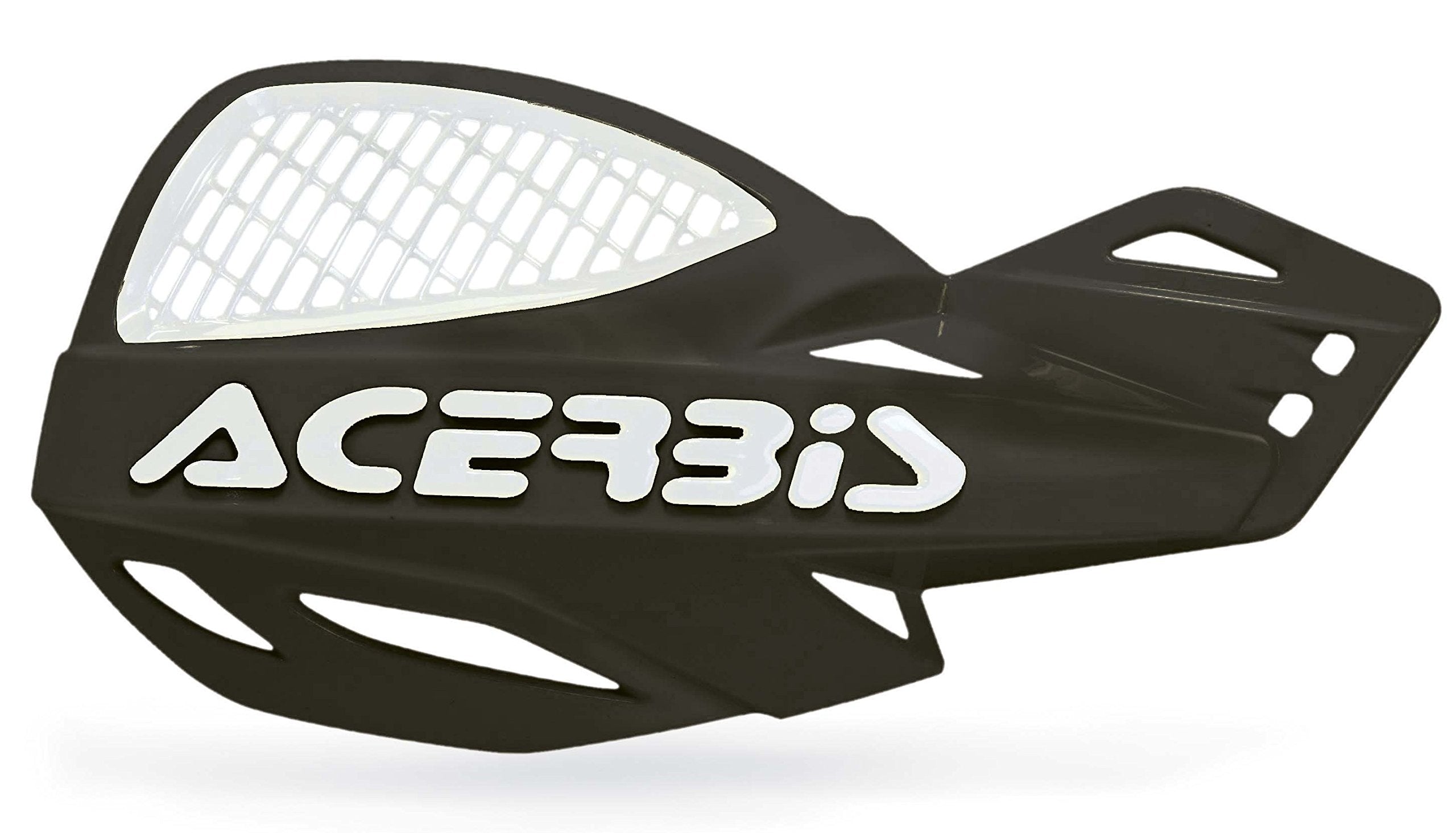 Acerbis 2072670001 Uniko Black Vented Handguard, Taglia Unica, Black