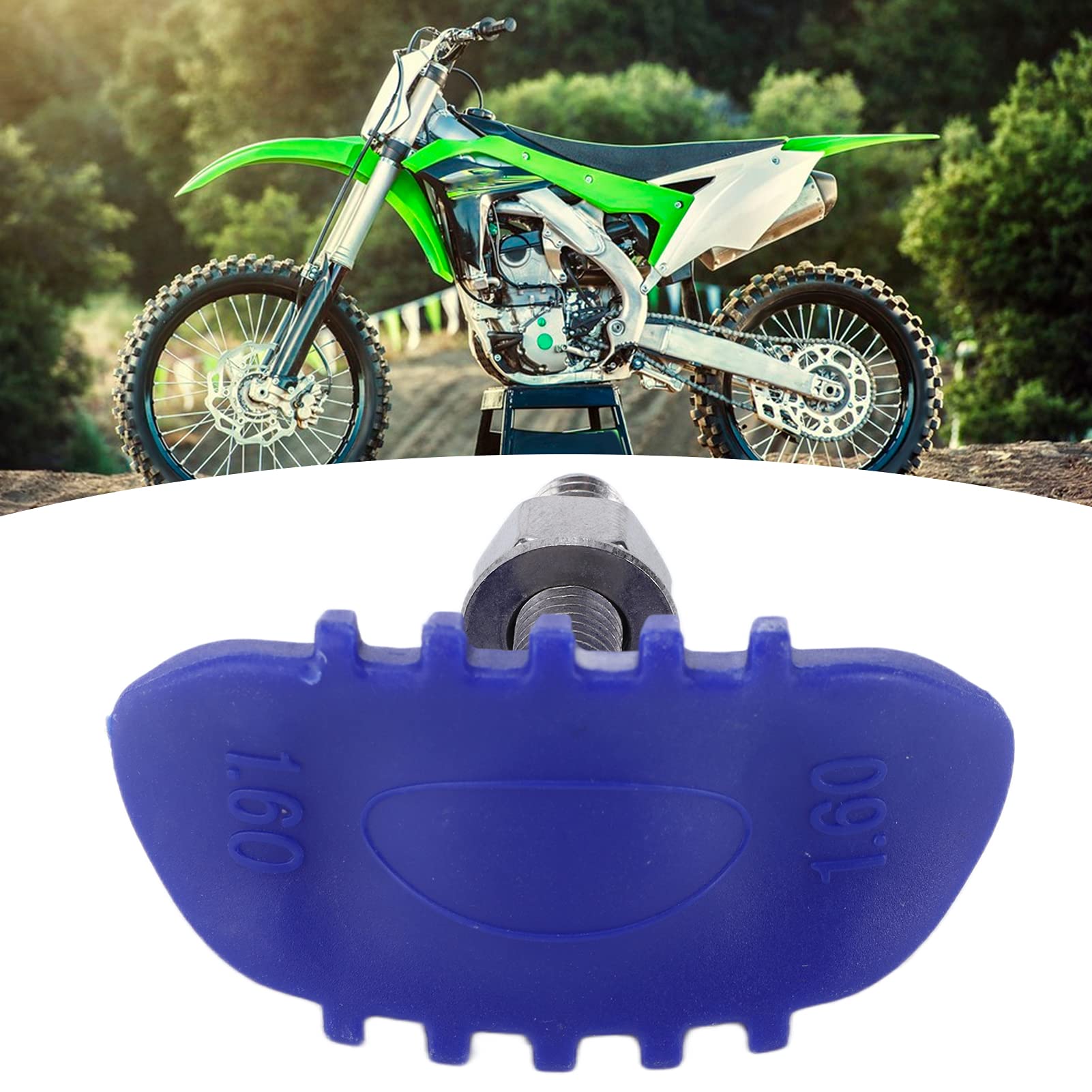 Motorcycle Wheel Rim Lock, Motorcycle Wheel Rim Lock 1.6In Replacement For Motocross Dual Sport Dirt Trail Pit Bike