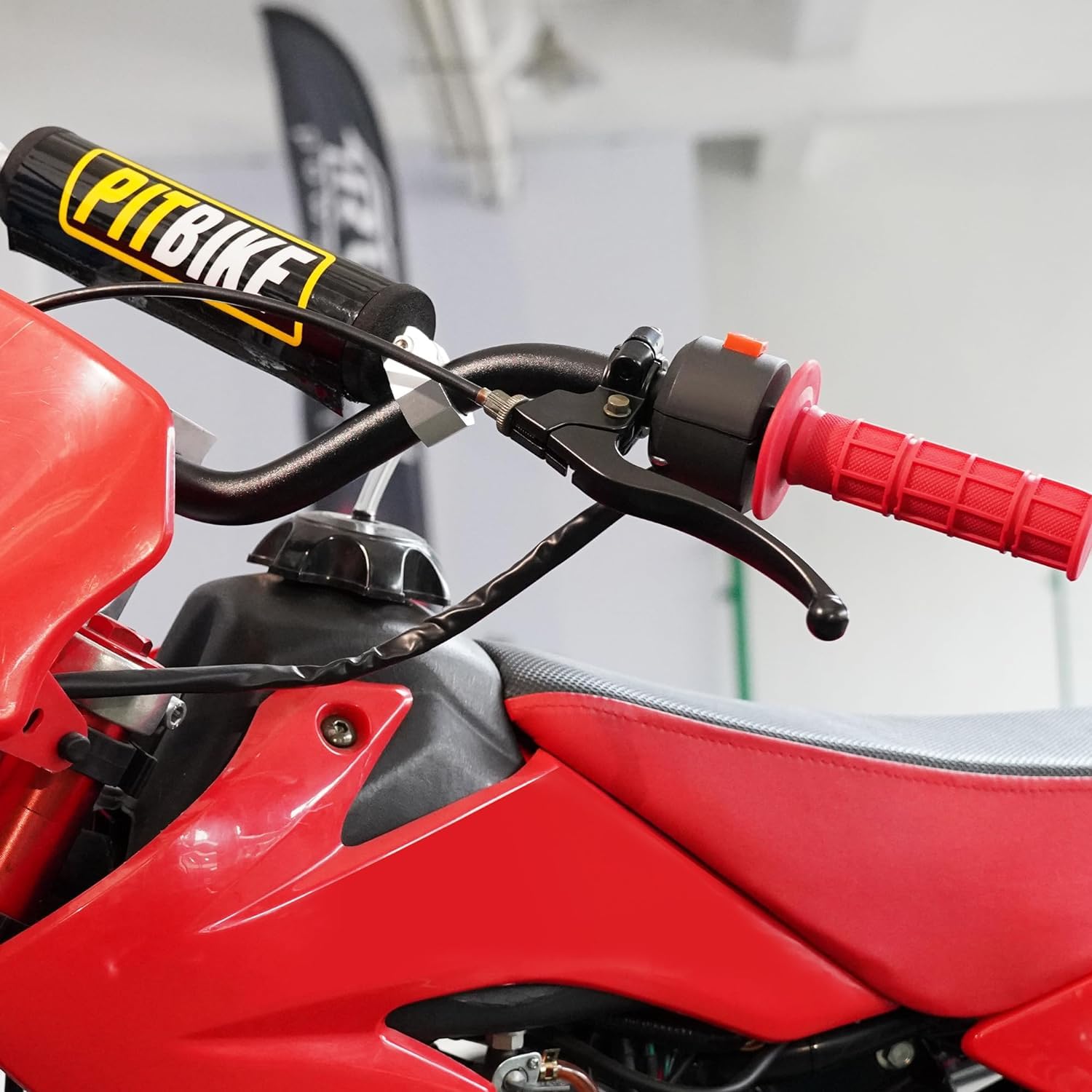 FLYPIG Brake Handle Levers Perch for Honda XR CRF 50 70 90cc 110cc 125cc - Black