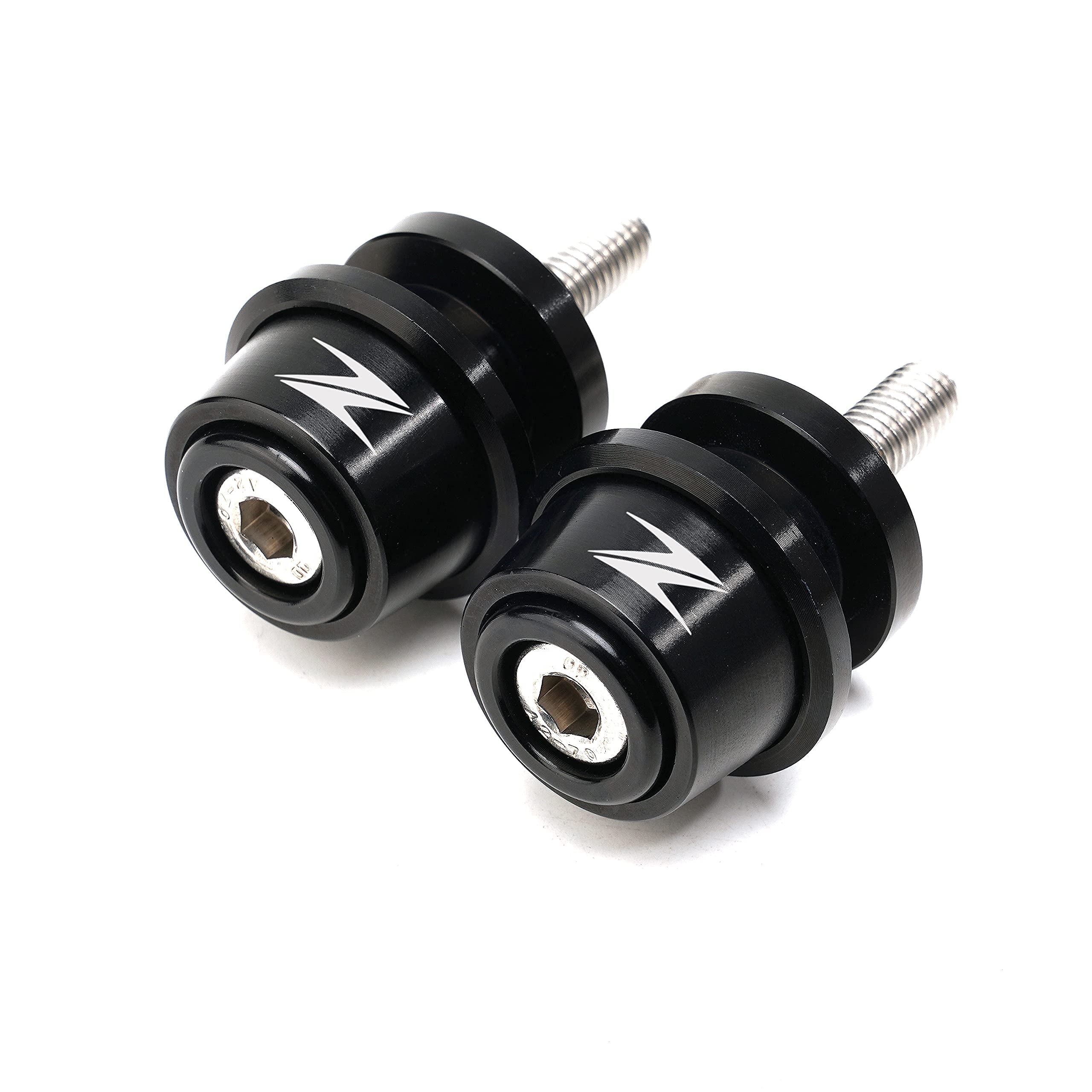 Motorcycle M8 Swing Arm Spools Sliders, Cnc Swing Arm Stand Screw, Swingarm Stand Paddock Compatible For Kawasaki Z800 Z1000 Z10