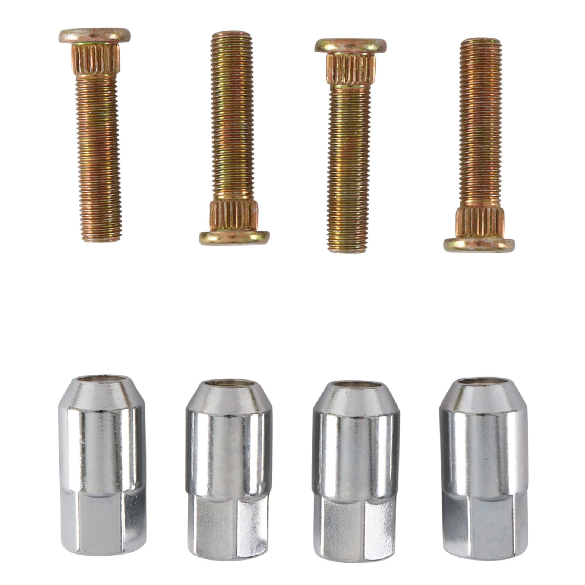 All Balls Racing 85-1107 Wheel Stud and Nut Kit Compatible with/Replacement For Polaris RZR 4 800 2010-2014, RZR XP 4 900 2012-2