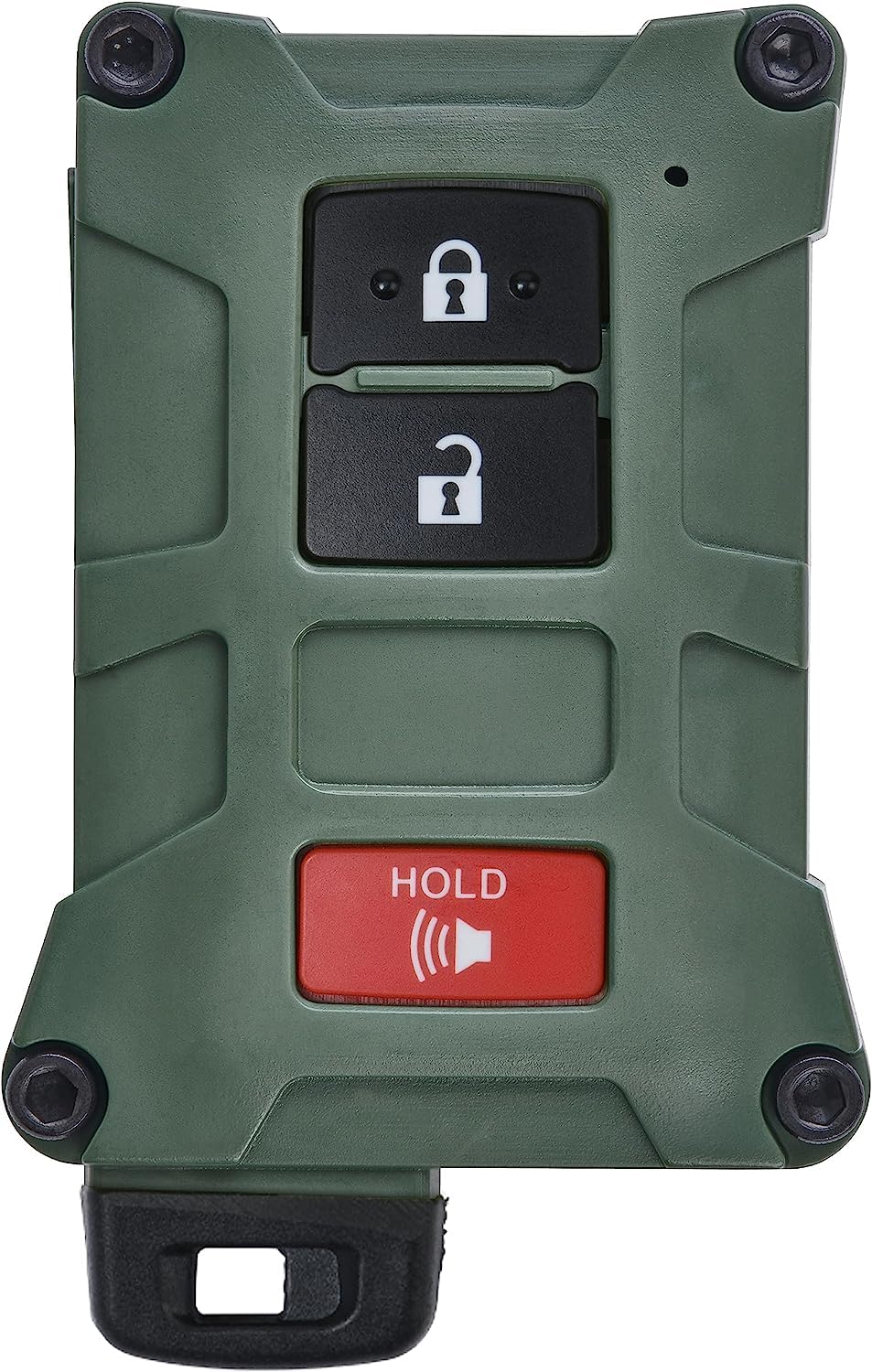Ajt Design Replacement Key Fob Case For Toyota Tacoma, Tundra, 4Runner V1 - Custom Made In Usa (Color: Army Green)