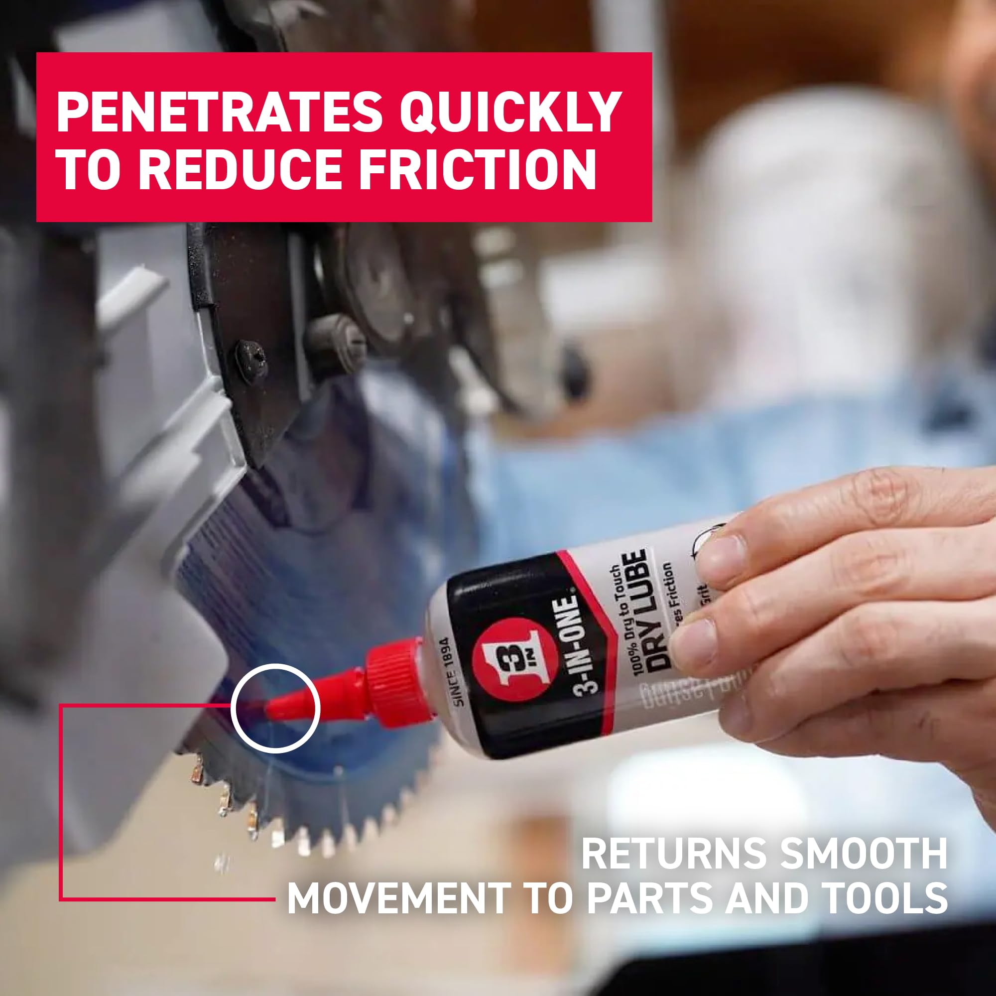 3-IN-ONE Professional WD-40 High-Performance Penetrant, 4 oz Metal Bottle, Model 120025