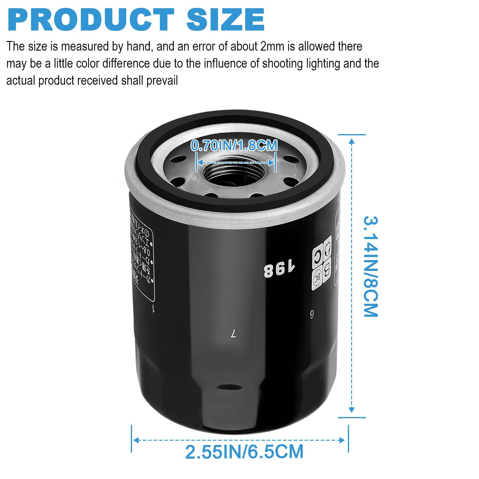 Oil Filter 2540122 2540086 for Polaris Ranger 570 700 800 900 1000 Ranger XP 700 800 900 1000 RZR 800 900 Sportsman 700 600 Gene