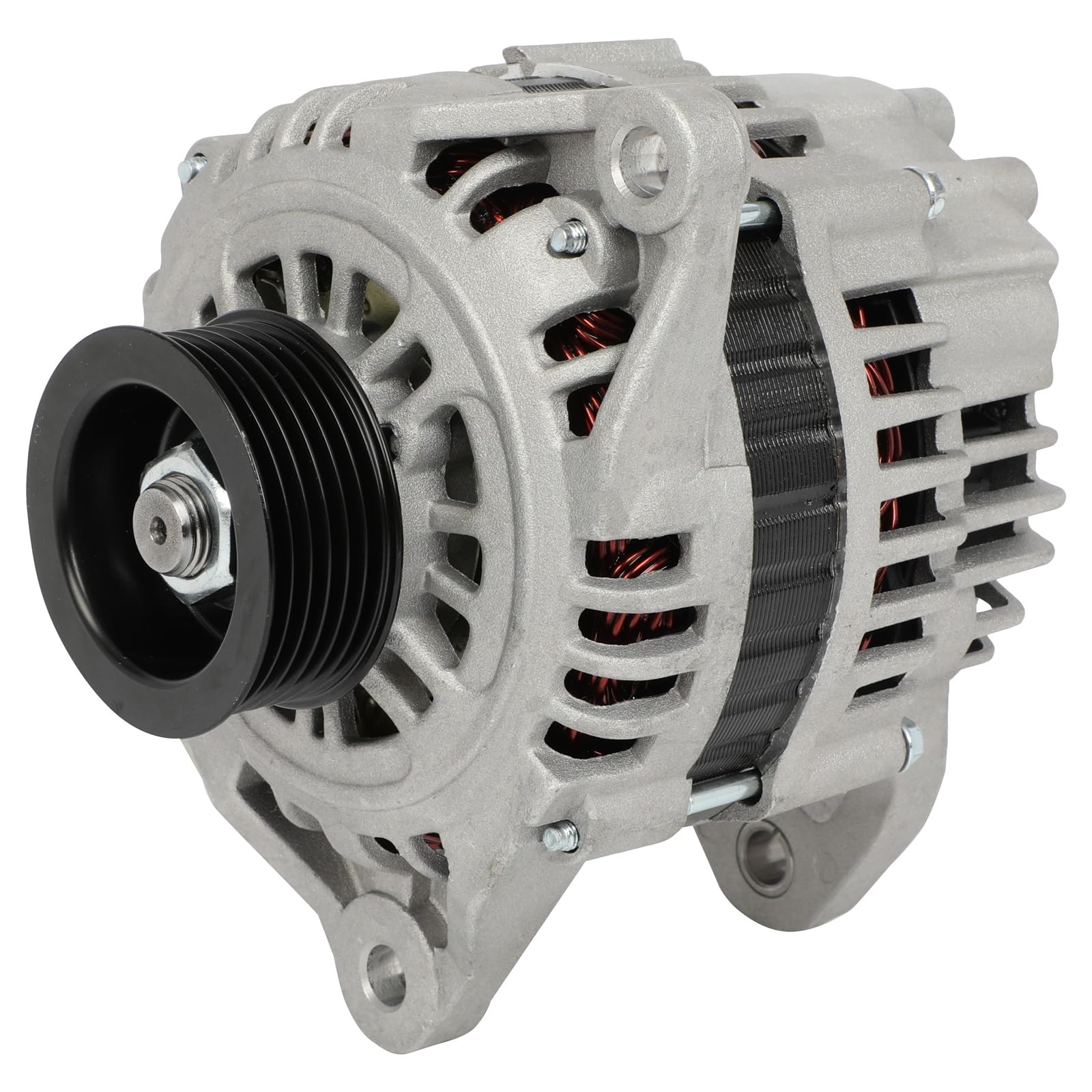 SCITOO Alternator Fits for Nissan for Pathfinder 1996-1997 V6 3.3L;for Nissan for Pathfinder 1997 with B+ Post on Rear of Altern