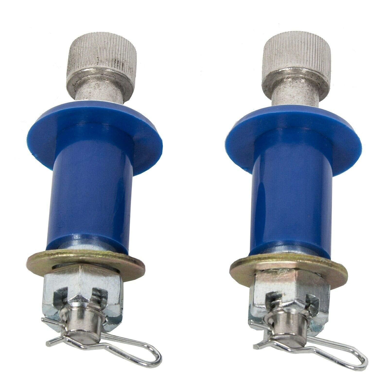 LisylineAuto Hood Roller Bushings Kit for Peterbilt 379, 375, 377 - Polyurethane, Blue & Hood Hinge Pivot, Model Lisy-fdjct-66