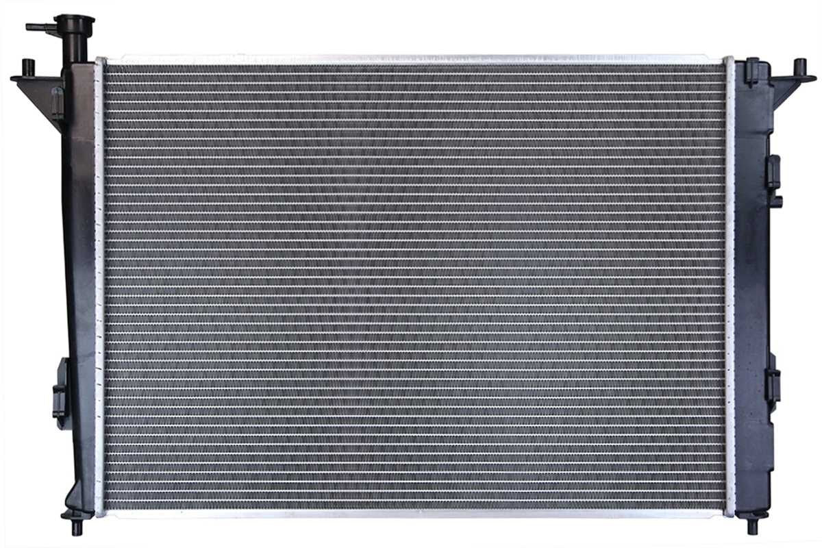 Auto Shack Radiator for 2010-2018 Hyundai Santa Fe & 2011-2015 Kia Sorento, 2.4L/3.3L/3.5L V
