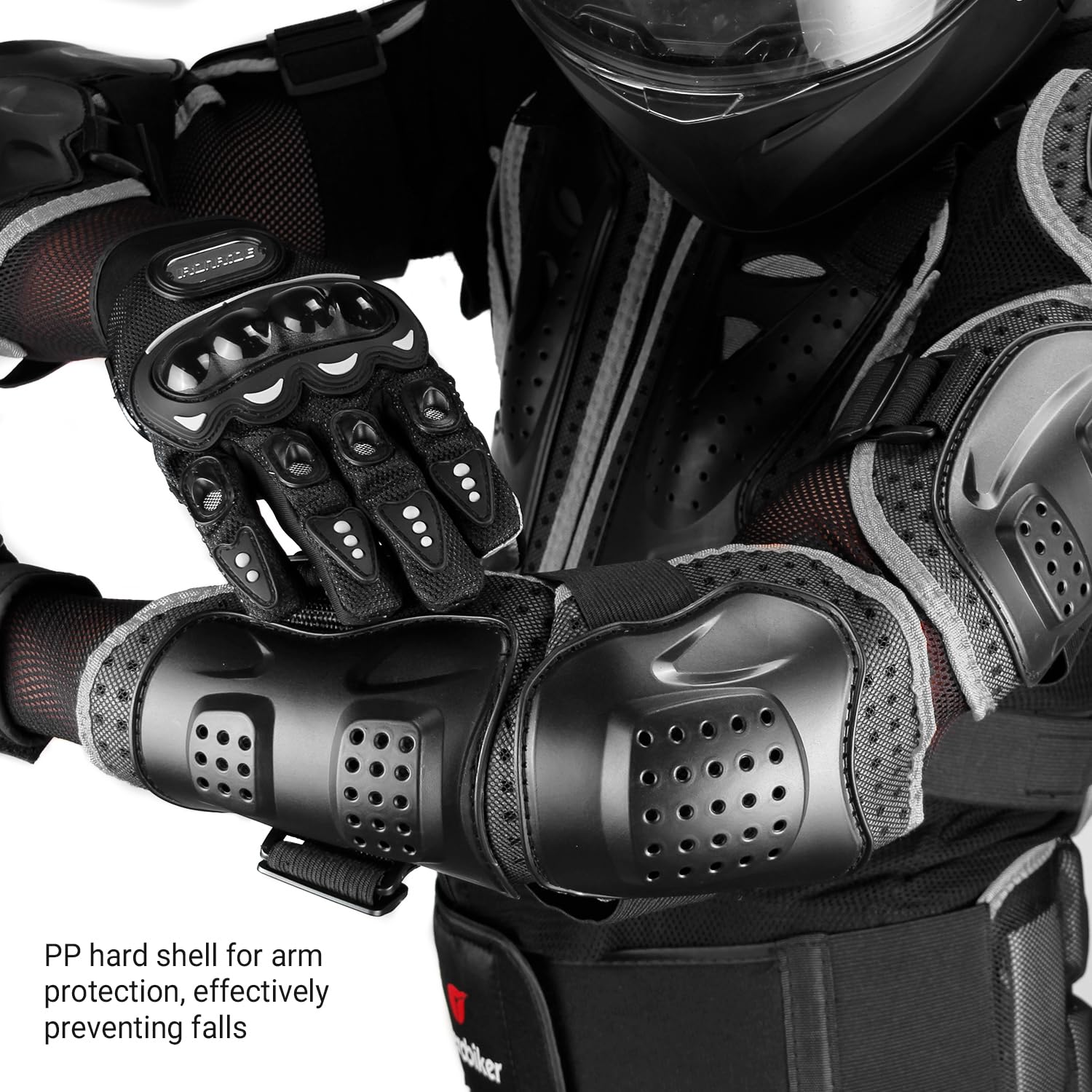 Herobiker Motorcycle Full Body Armor Jacket Spine Chest Protection Gear Motocross Motos Protector Motorcycle Jacket 2 Styles