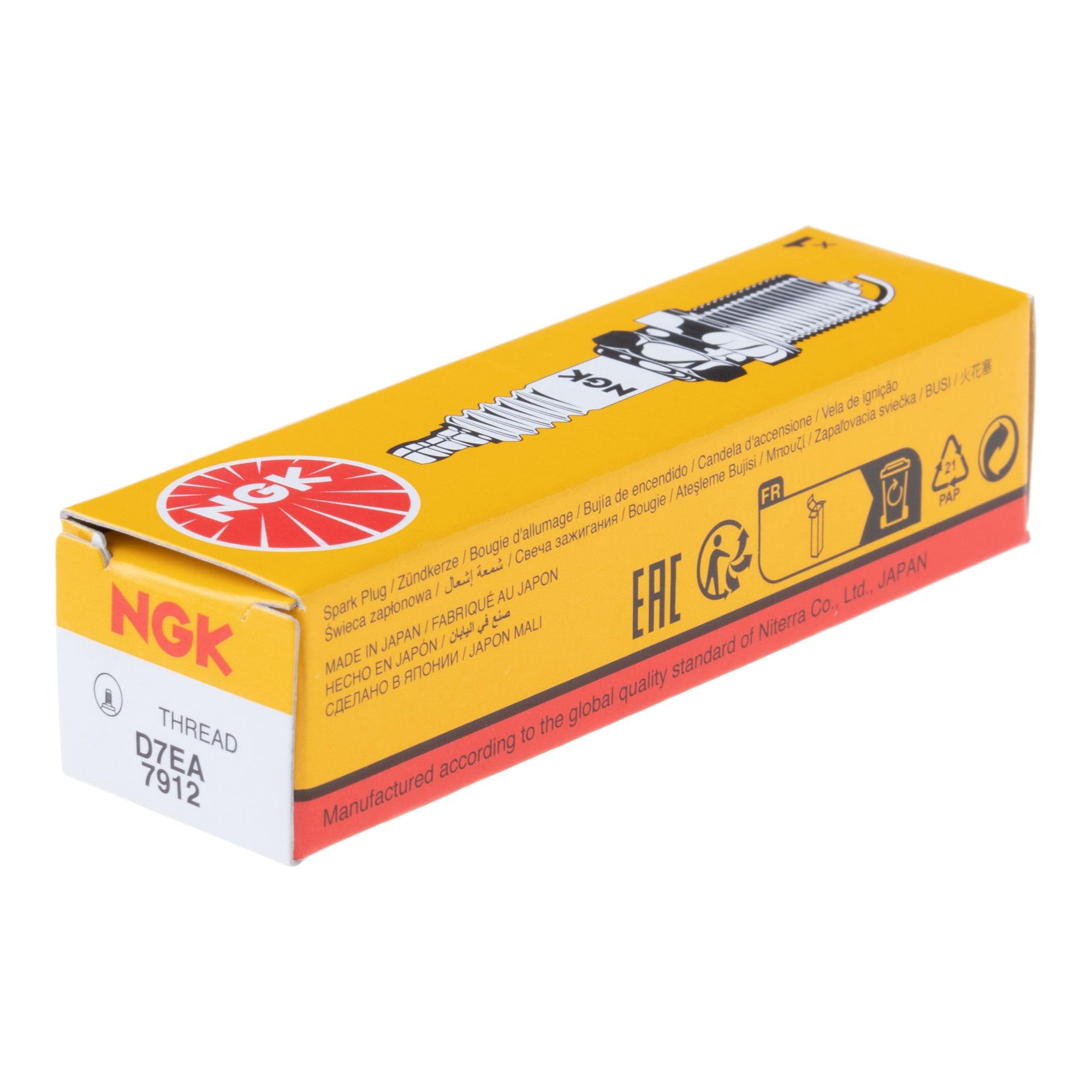 Ngk Spark Plug, Ngk D7Ea, Ea, 1