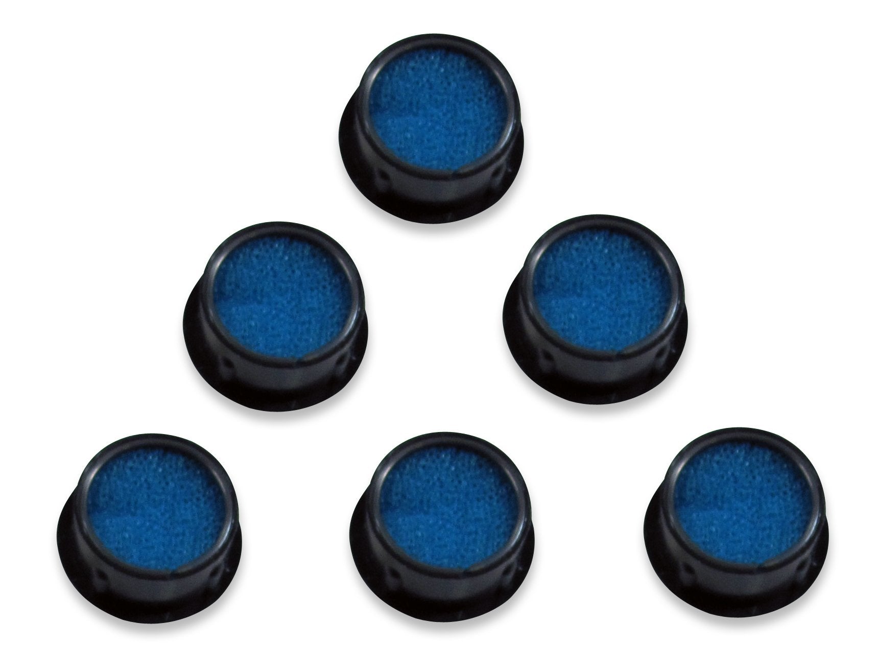 Uni Filter Ufv-6 Foam Filtered Air Vent, Black, 1''