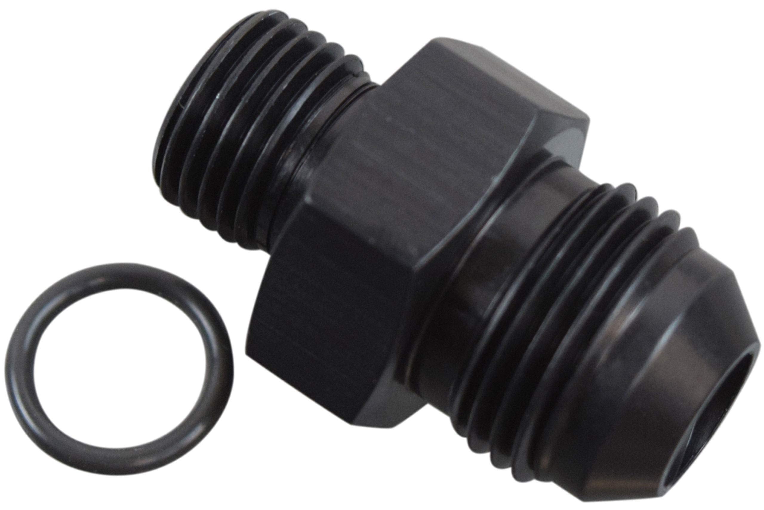 Ict Billet -8An Flare To 6 Oring Orb Male Fuel Pump Rail Adapter Fitting Flare Hose Plumbing Oil Straight Thread Regulator Port 