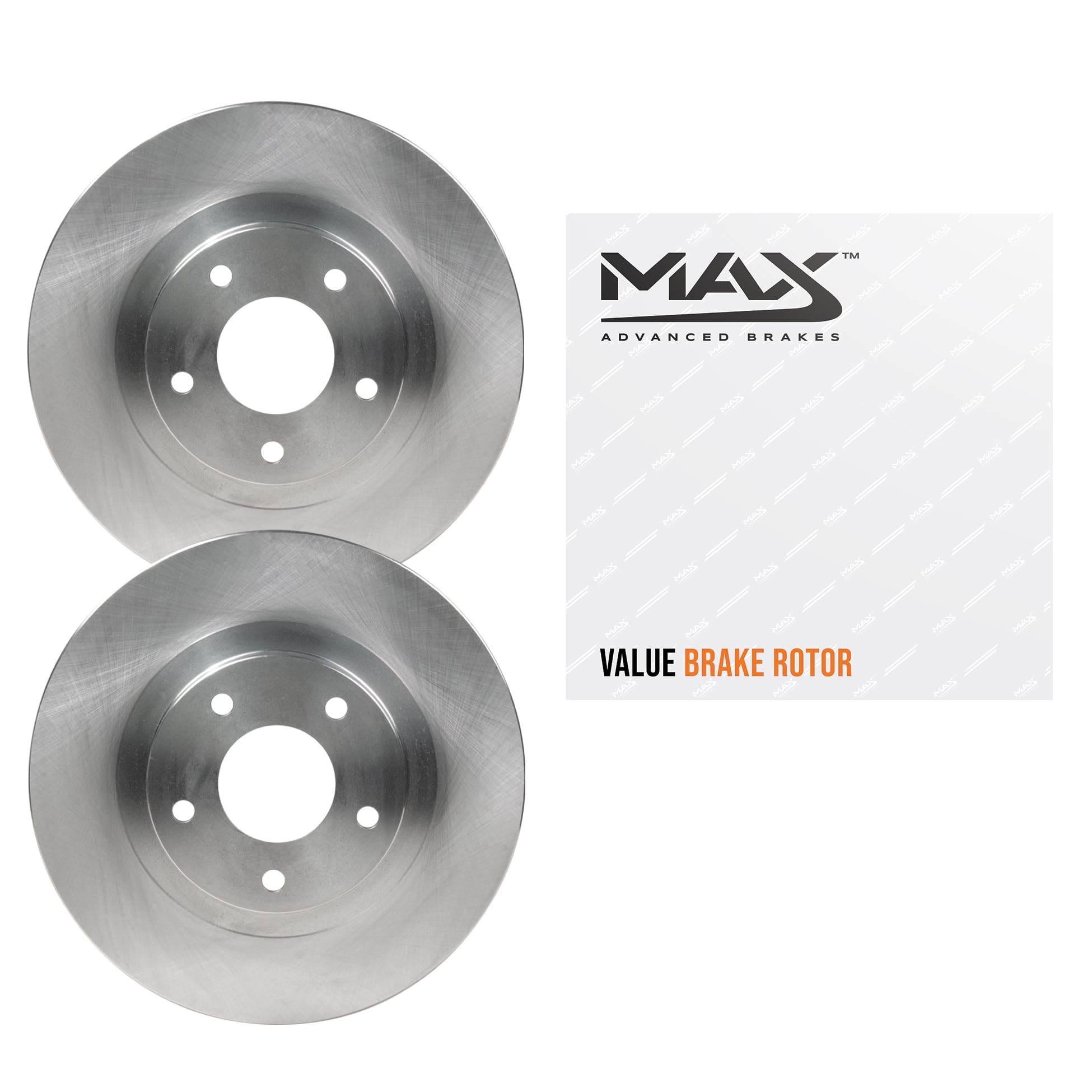 Max Advanced Brakes Front Brake Rotors Compatible With 2002-2010 Dodge Ram 1500 Durango Compatible With 2011-2016 2017-2023 Ram