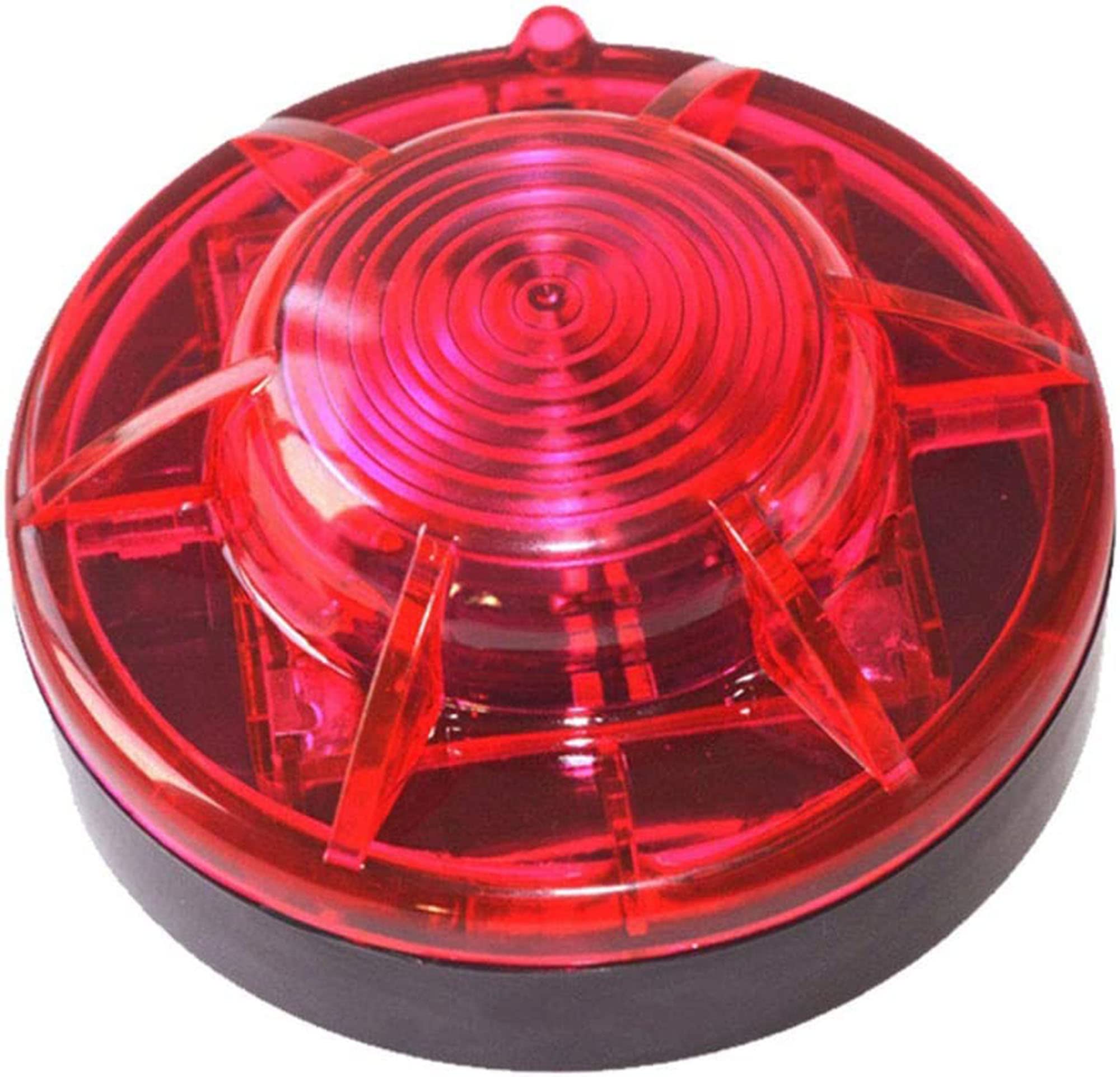 Ahoufher Led Road Flares Roadside Flashing Emergency Lights Beacon With Magnetic Base For Vehicle And Outdoor Sports..(Scarlet)