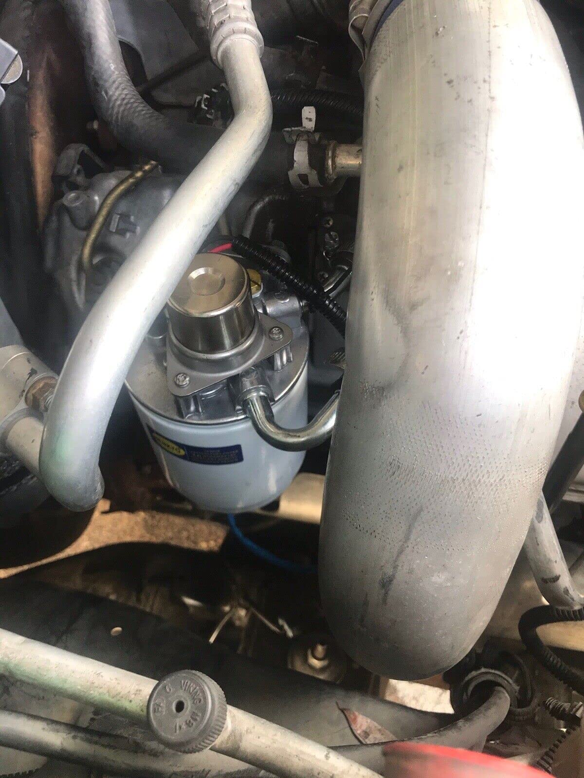 Fuel Filter Housing 2001-2004 Chevrolet 6.6L Duramax Lb7 Diesel Engine Silverado 2500 Hd Silverado 3500 Gmc 6.6L 6599Cc 403Cu Sierra 2500 Hd Sierra 3500 Oem 97780061