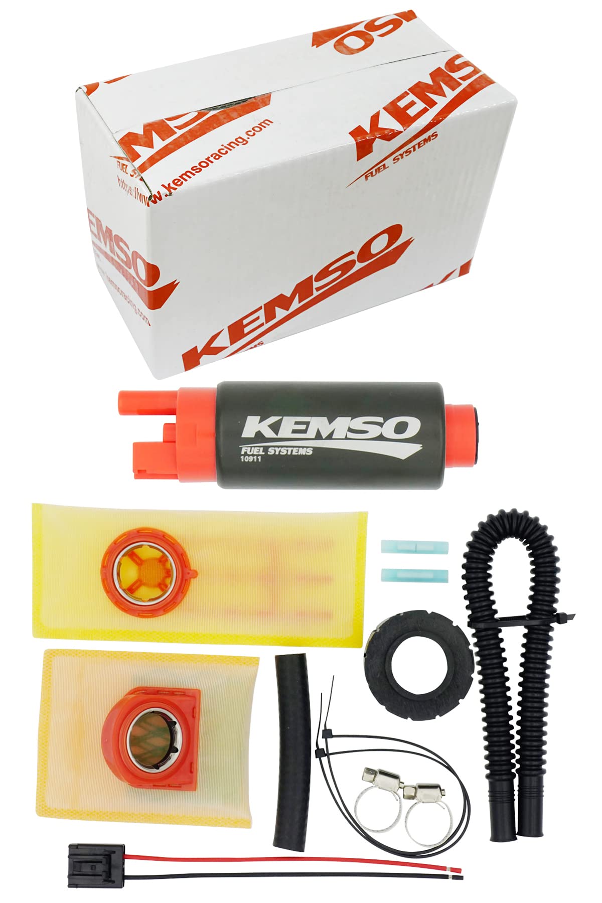 Kemso 340Lph High Performance Electric Fuel Pump 'Replace Walbro 255Lph Gss340'