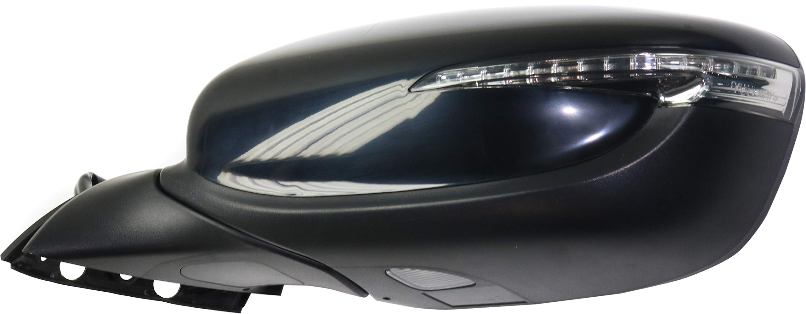 Kool Vue Mirror Compatible With Kia Forte/Forte5 2017-2018 Driver Side Power Power Folding Heated With Puddle And Signal Light P
