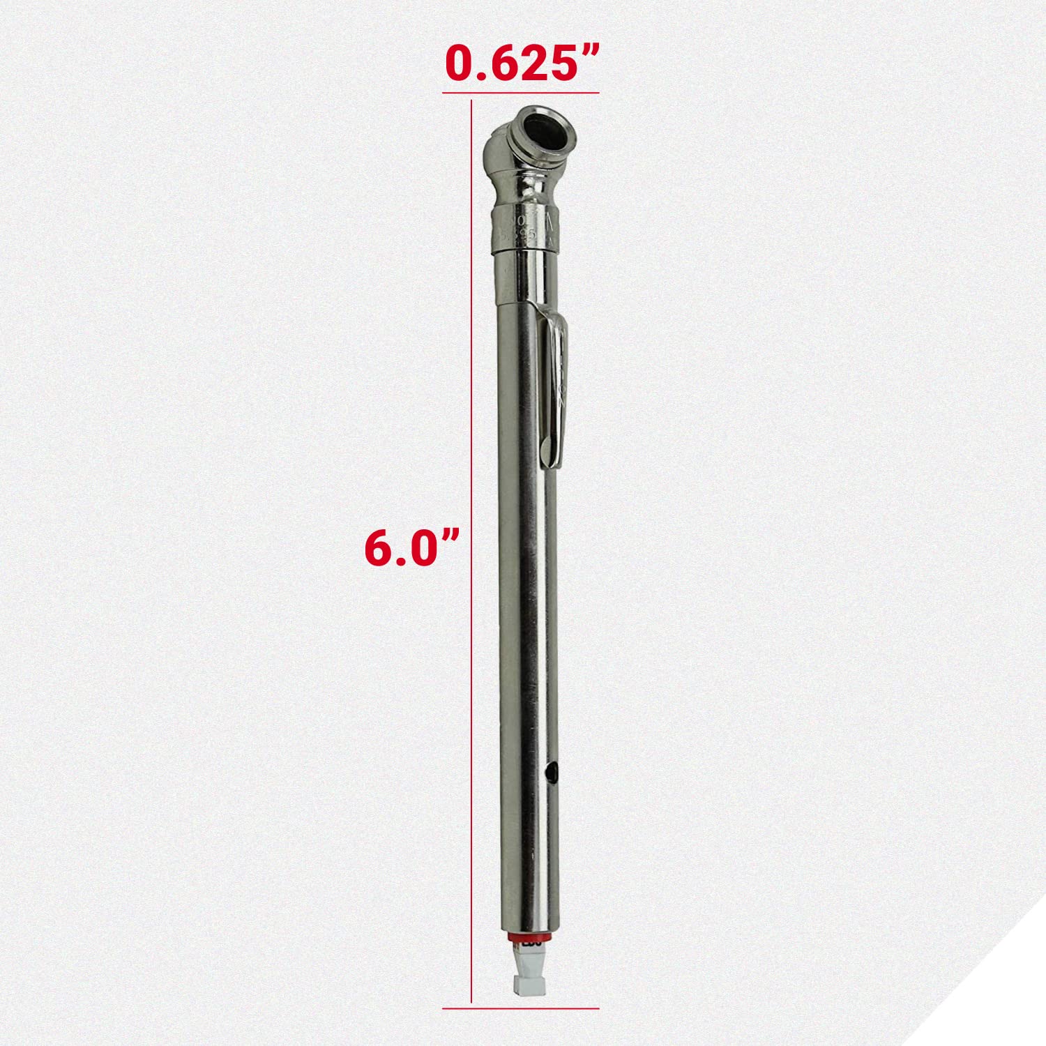 Milton S-928 Tire Pressure Gauge, Air/Water-Filled, Built-in Deflator Valve, Measures PSI & kPa, Durable Aluminum Construction