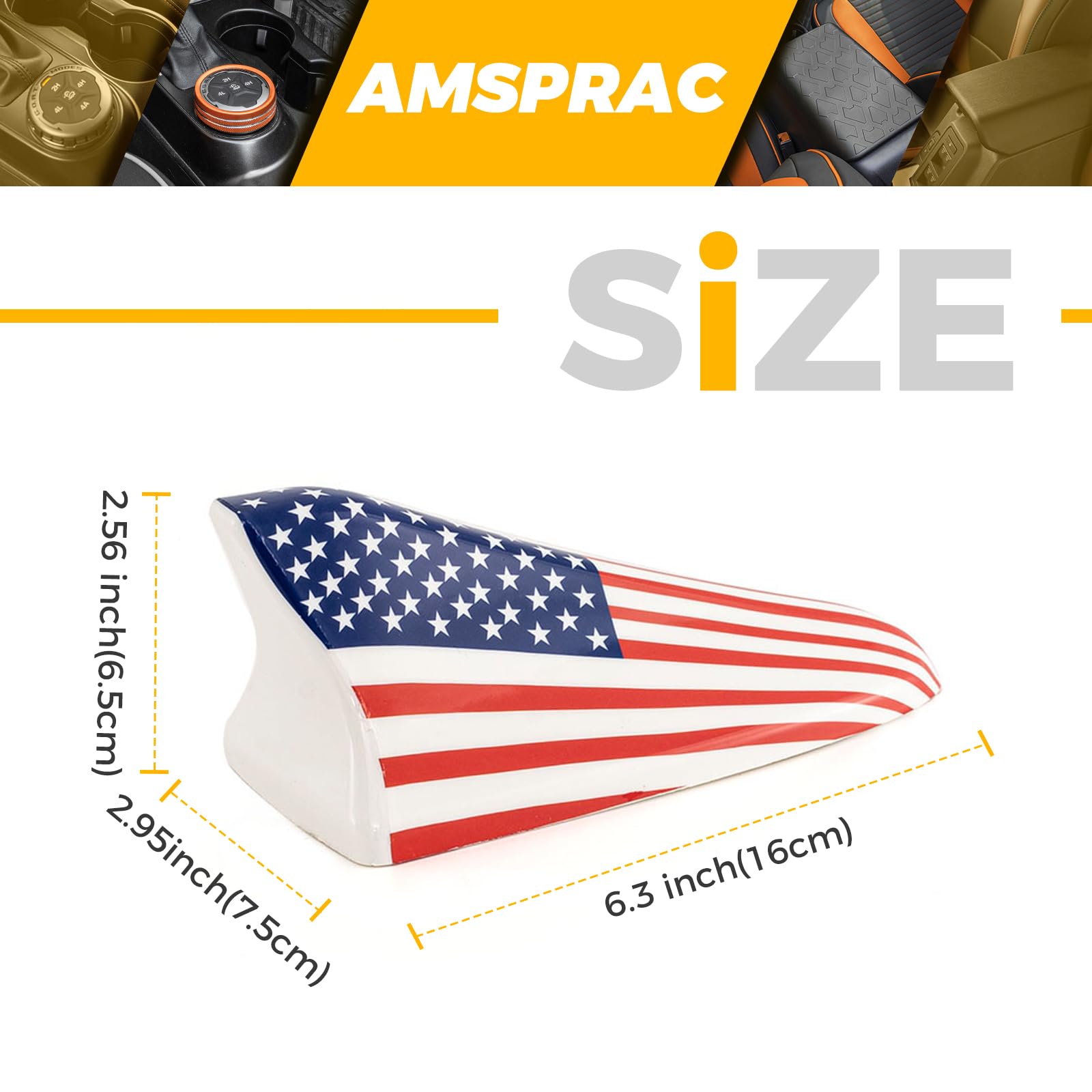 Amsprac Shark Fin Antenna Cover, Car Roof Antenna Caps Fit For Kia Optima 2014-2020,Hyundai Sonata 2015-2019,Genesis Sedan G80 2