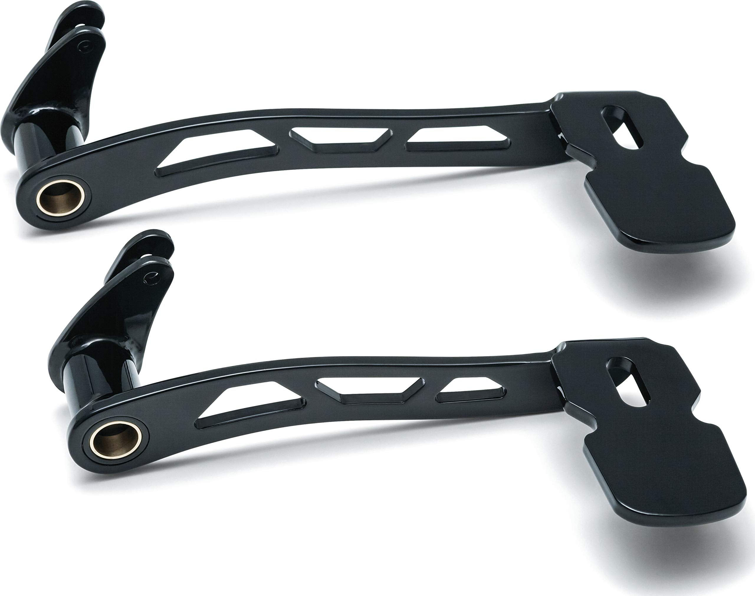 Kuryakyn 9649 Motorcycle Foot Control: Girder Extended Brake Pedal for 2014-19 Harley-Davidson Touring & Trike Motorcycles with 