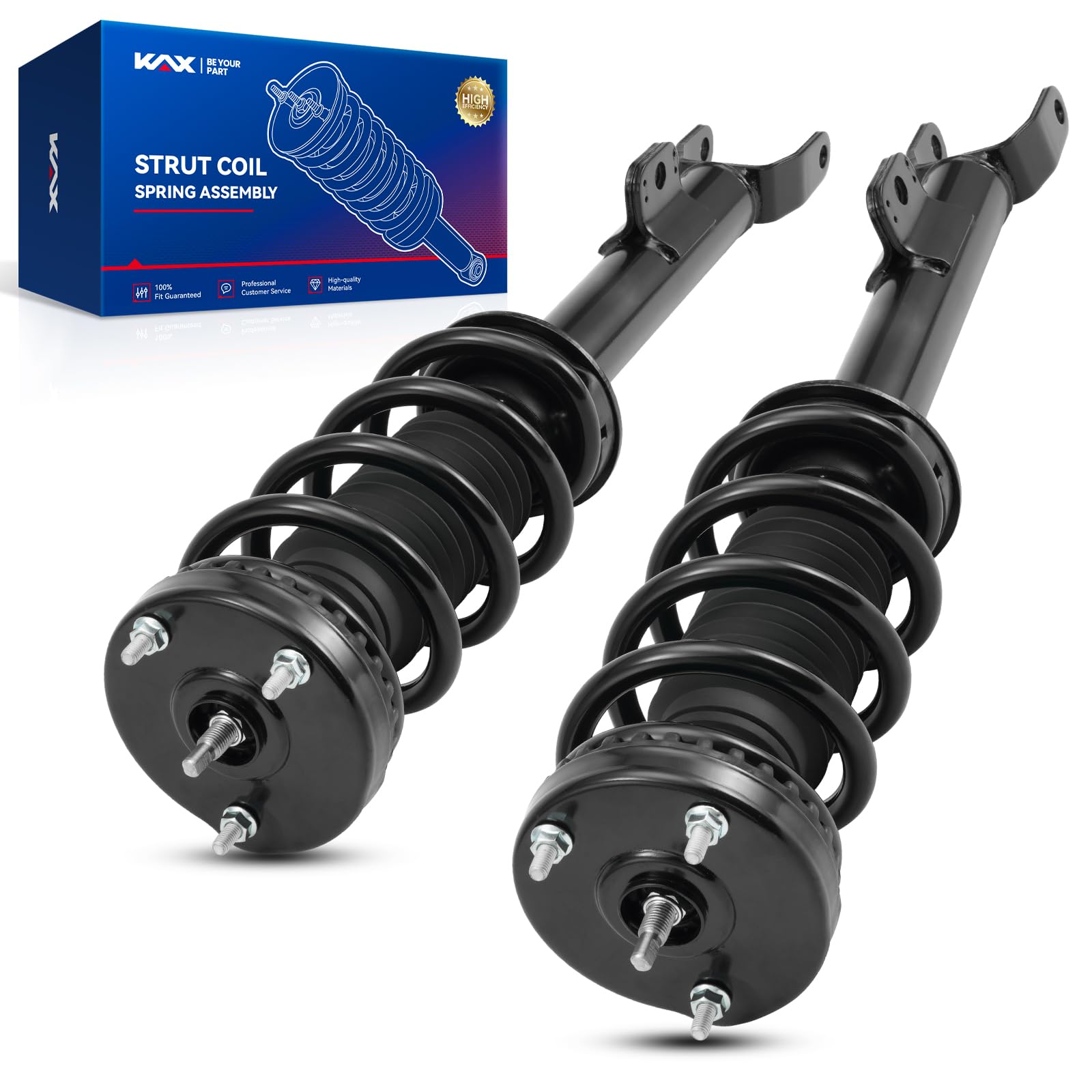 KAX Front Quick Struts for Dodge Challenger 2012-2023, Dodge Charger 2012-2017 2019-2023 Front Shocks Complete Struts Assembly w