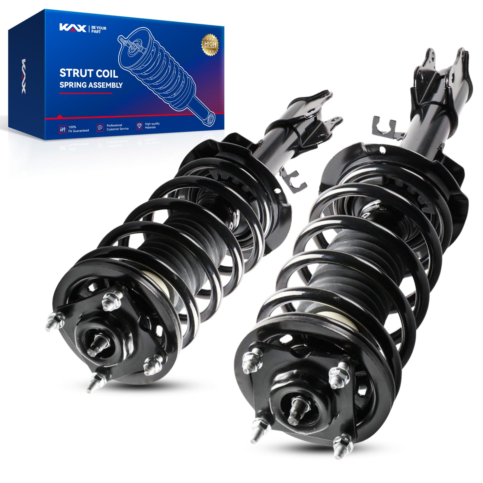 KAX Front Quick Struts for Ford Escape 2001-2012, Mercury Mariner 2005-2011, Mazda Tribute 2001-2006 2008-2011 Front Shocks Comp