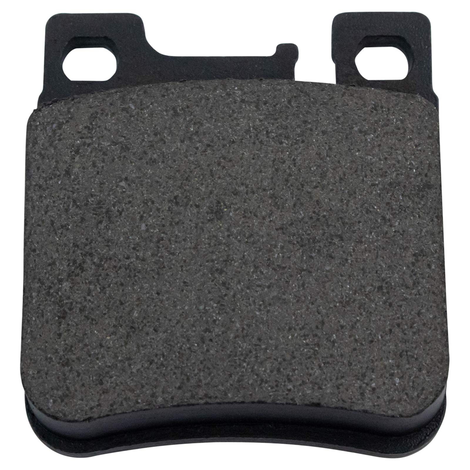 Trq Rear Brake Pad & Rotor Kit Brake Pads Brake Rotor Parking Brake Shoe Set Ceramic Compatible With 1990-1991 Mercedes-Benz 300