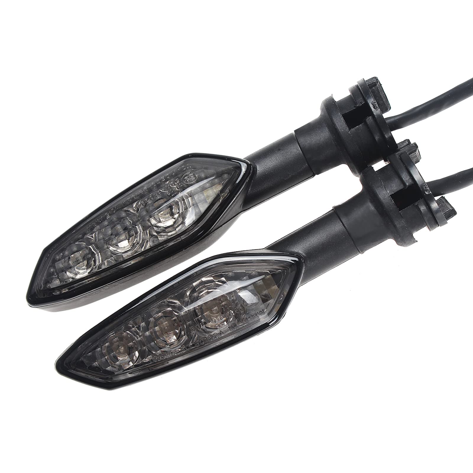 GIDIBII 2 Pcs Motorcycle Front or Rear Turn Signal Indicators Compatible with Yamaha YZFR1 YZFR1M YZFR1S 2015-2022, FZ10 MT-10 2