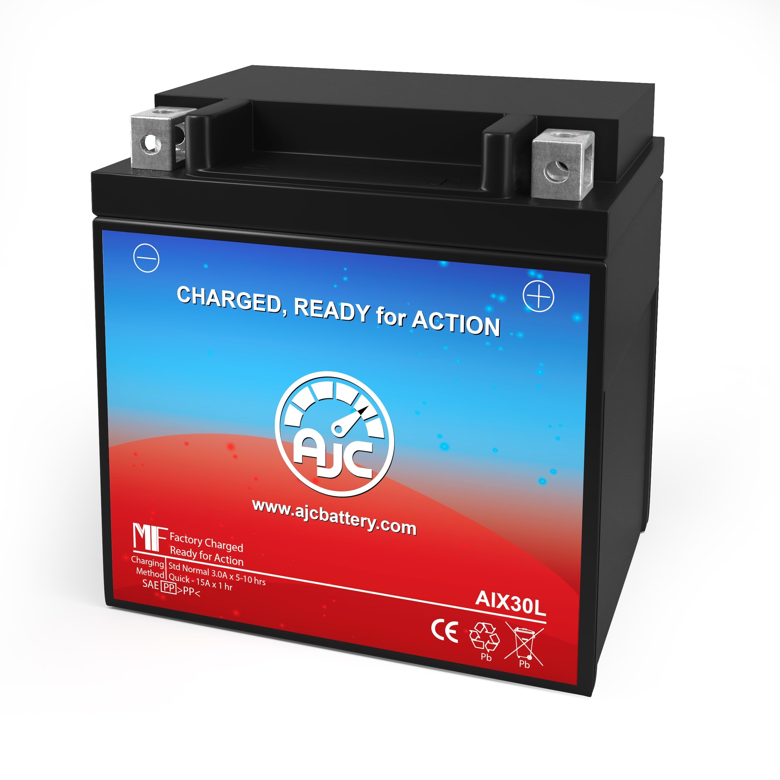Ajc Battery Compatible With Harley-Davidson Road King 1690Cc Motorcycle Battery (1995-2017)