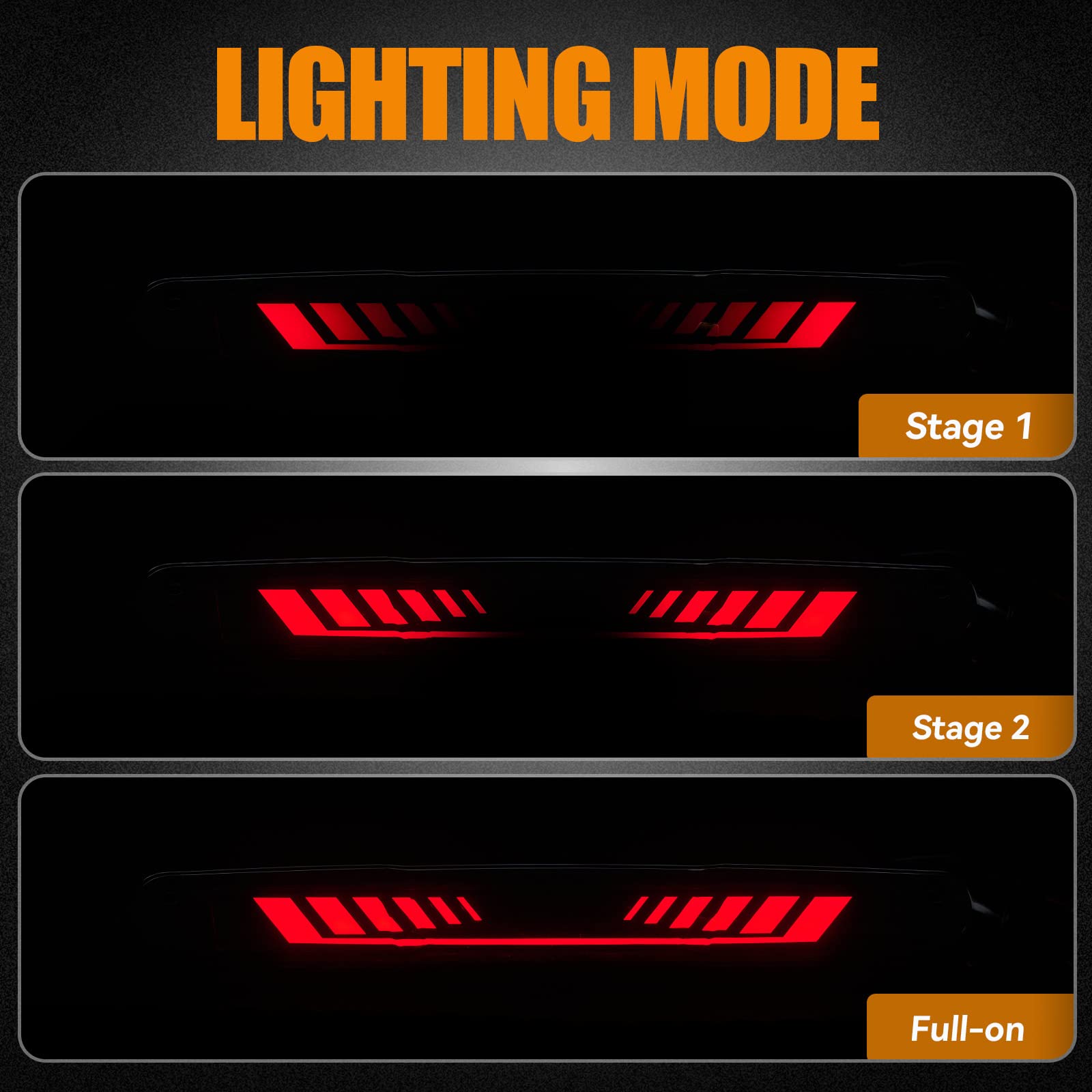 Cxdar Third 3Rd Brake Light Led For 2007-2013 Chevy Silverado/Gmc Sierra 1500 2500Hd 3500Hd High Mount Rear Brake Lights Assembl