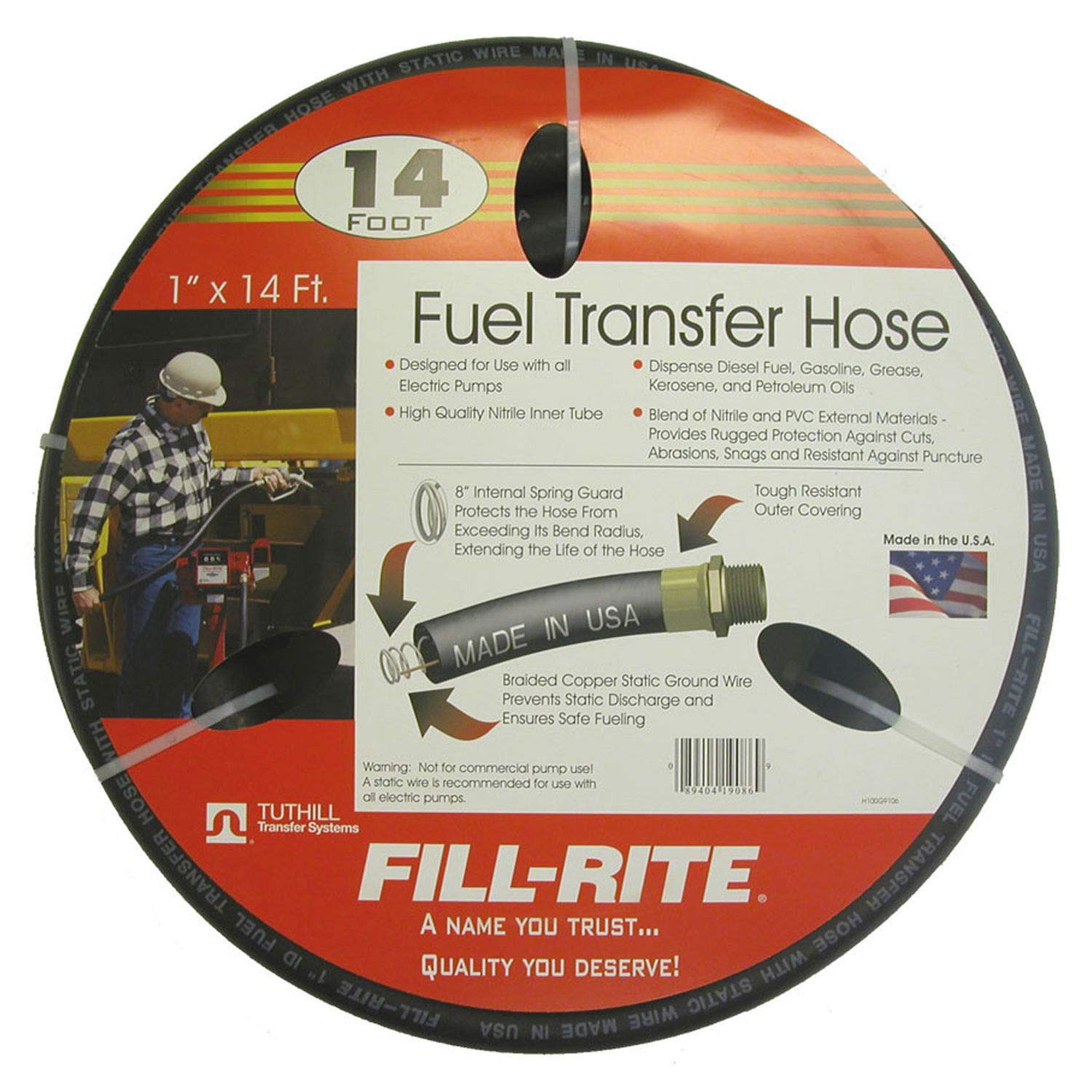 Fill-Rite FRH10014 1 x 14 Fuel Transfer Hose