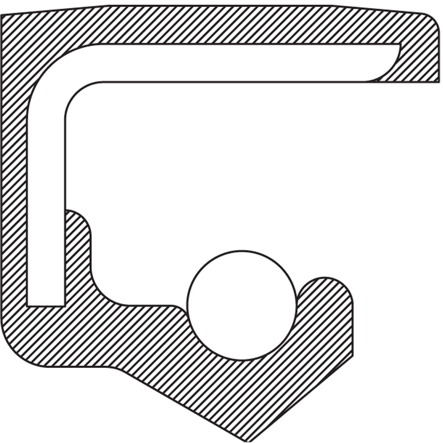 National 223255 Oil Seal
