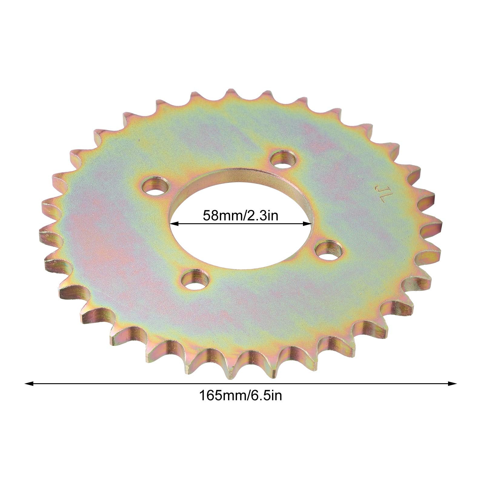 Vgeby Sprocket 530 31 Teeth Single Speed Steel Sprocket Motorcycle Replacement Accessory Waterflotationdevice Ride Other
