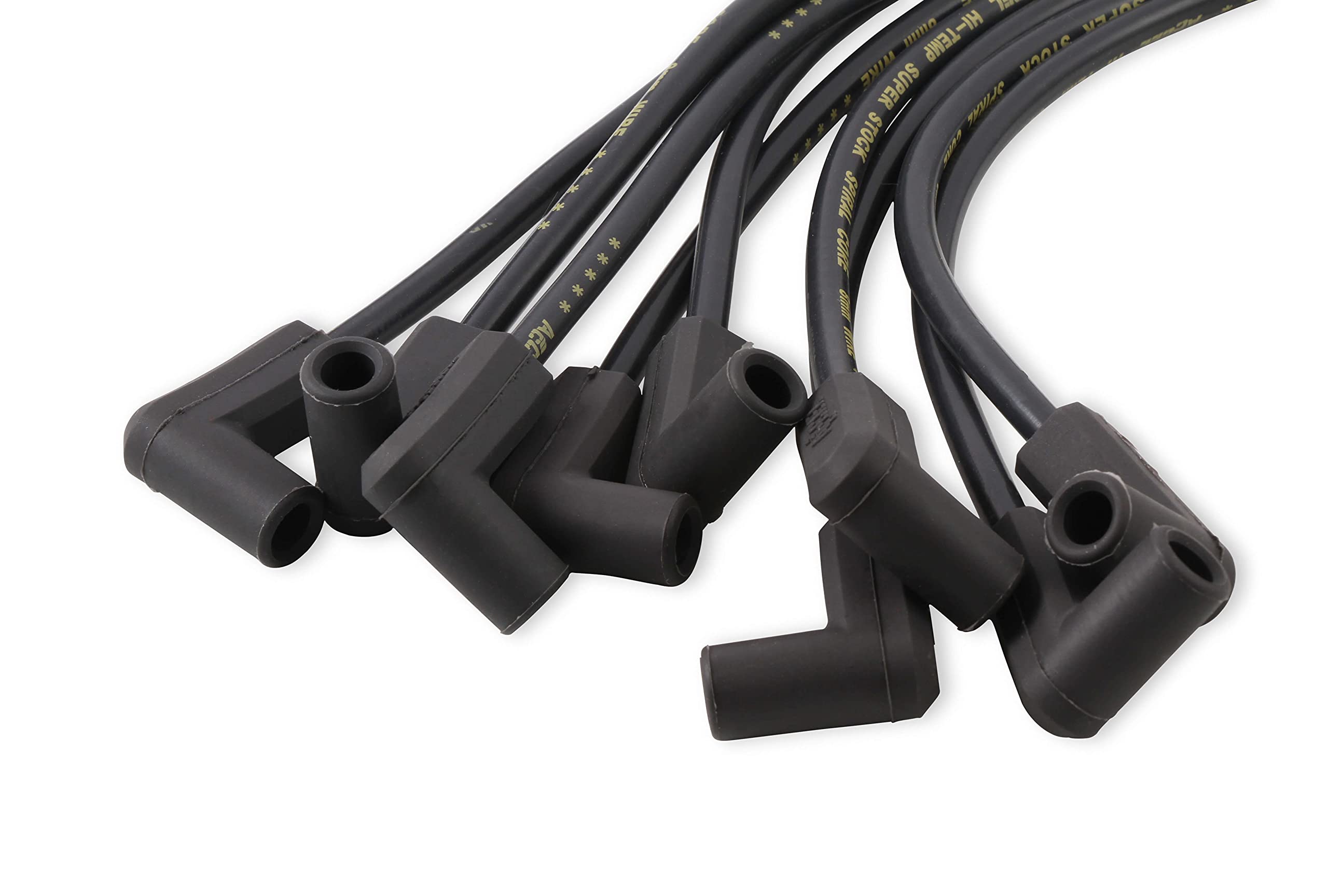 ACCEL 5114K Spark Plug Wire Set- 8mm - Super Stock - Custom - Black Wire