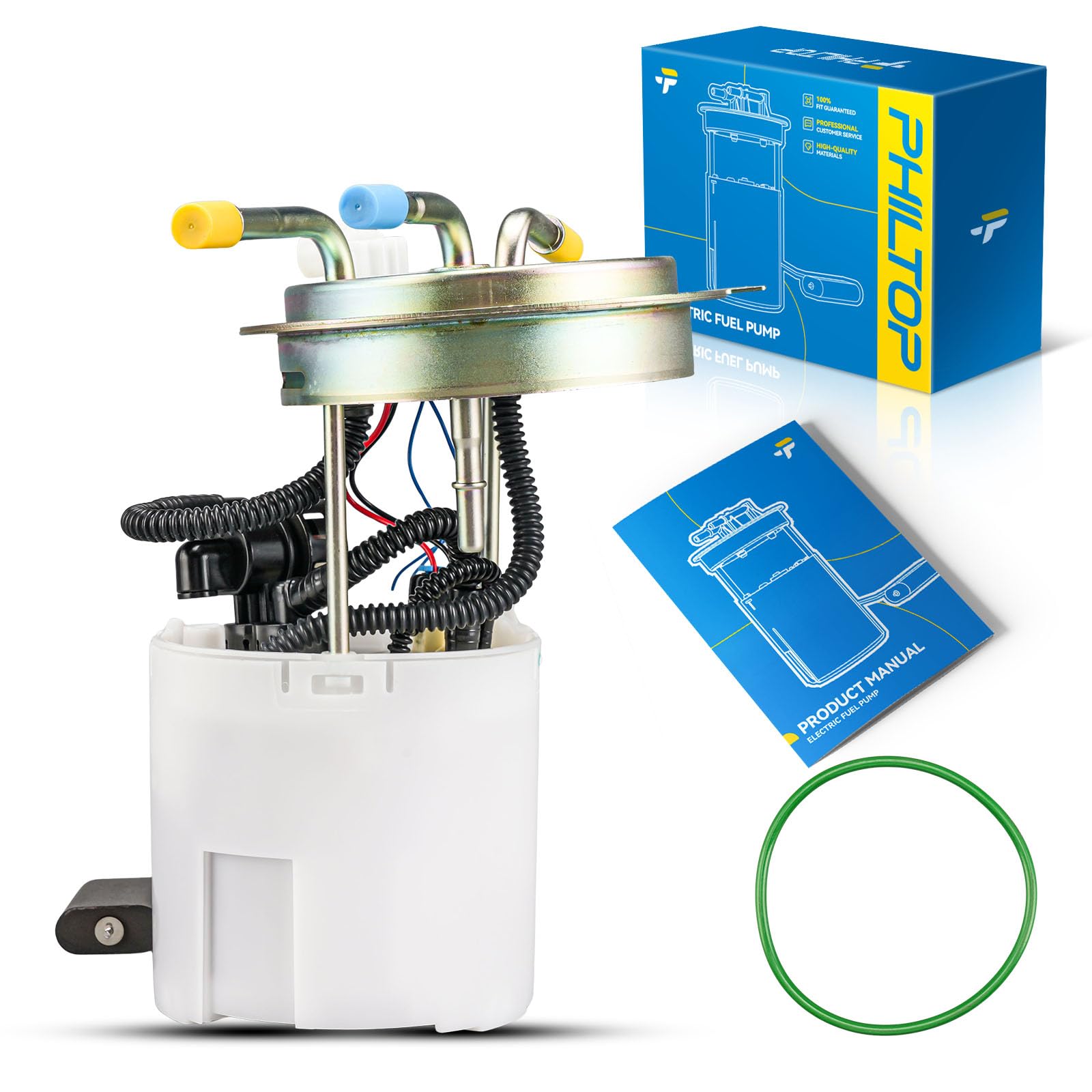 PHILTOP Electric Fuel Pump Assembly Fits for Chevrolet Suburban 2500 2004-2007,GMC Yukon XL 2500 2004-2007,Chevrolet Avalanche 2