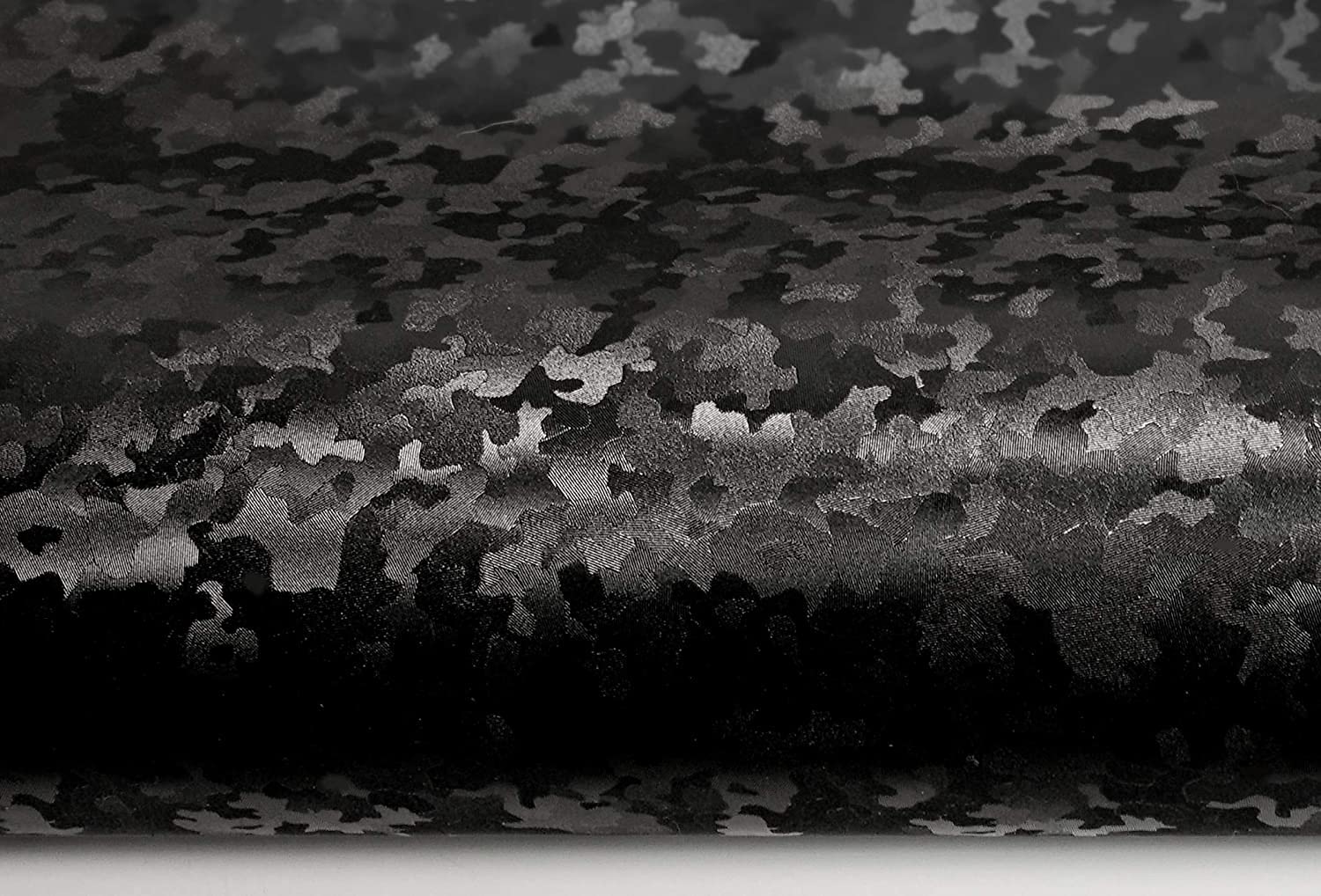 Vvivid+ Black Stealth Small Patternless Camouflage Vinyl Wrap Roll (5Ft X 5Ft)