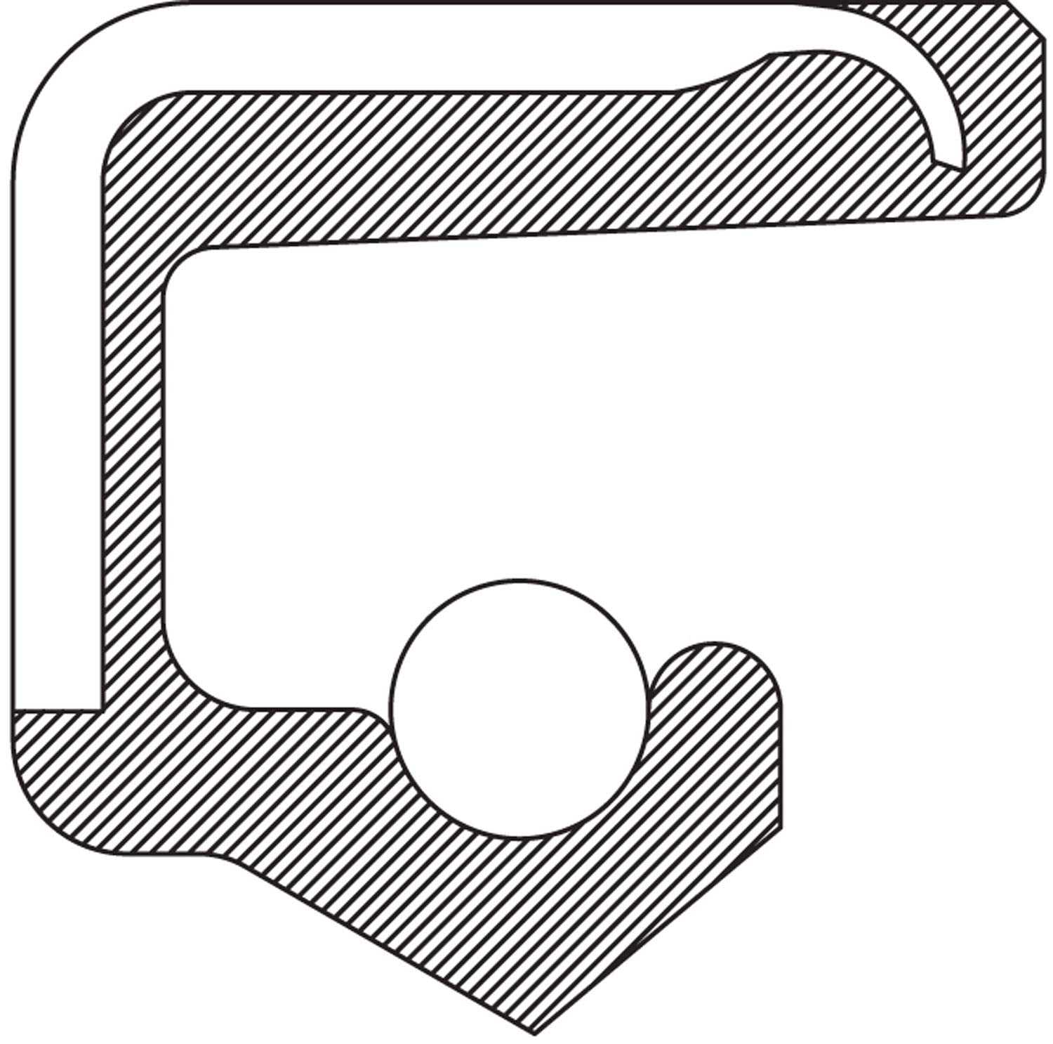 National 8835S Wheel Seal For Ford F-150