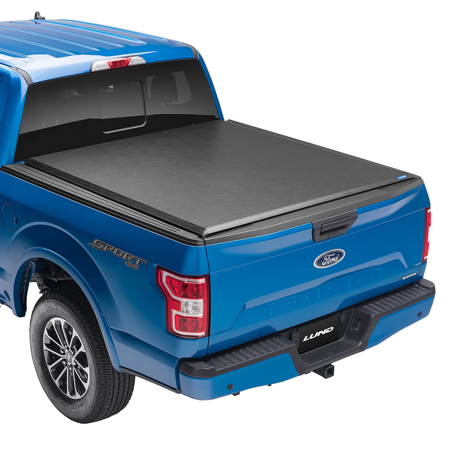 Lund Genesis Roll Up Soft Roll Up Truck Bed Tonneau Cover | 96073 | Fits 2015 - 2023 Ford F-150 6' 7'' Bed (78.9'')