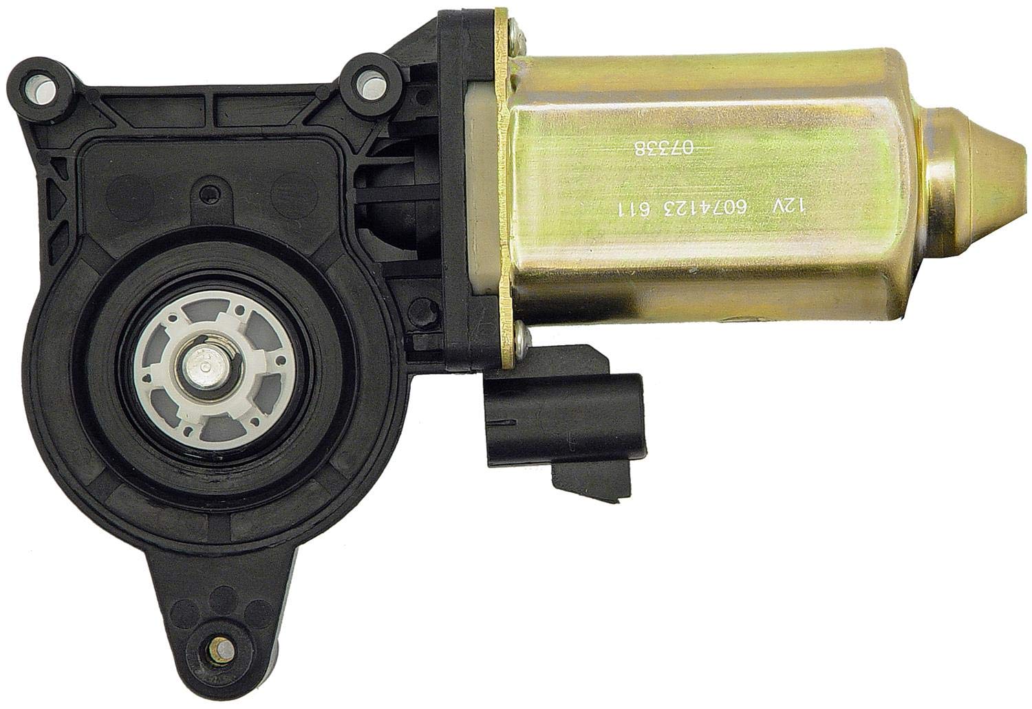 Dorman 742-123 Power Window Motor Compatible with Select Models , Black