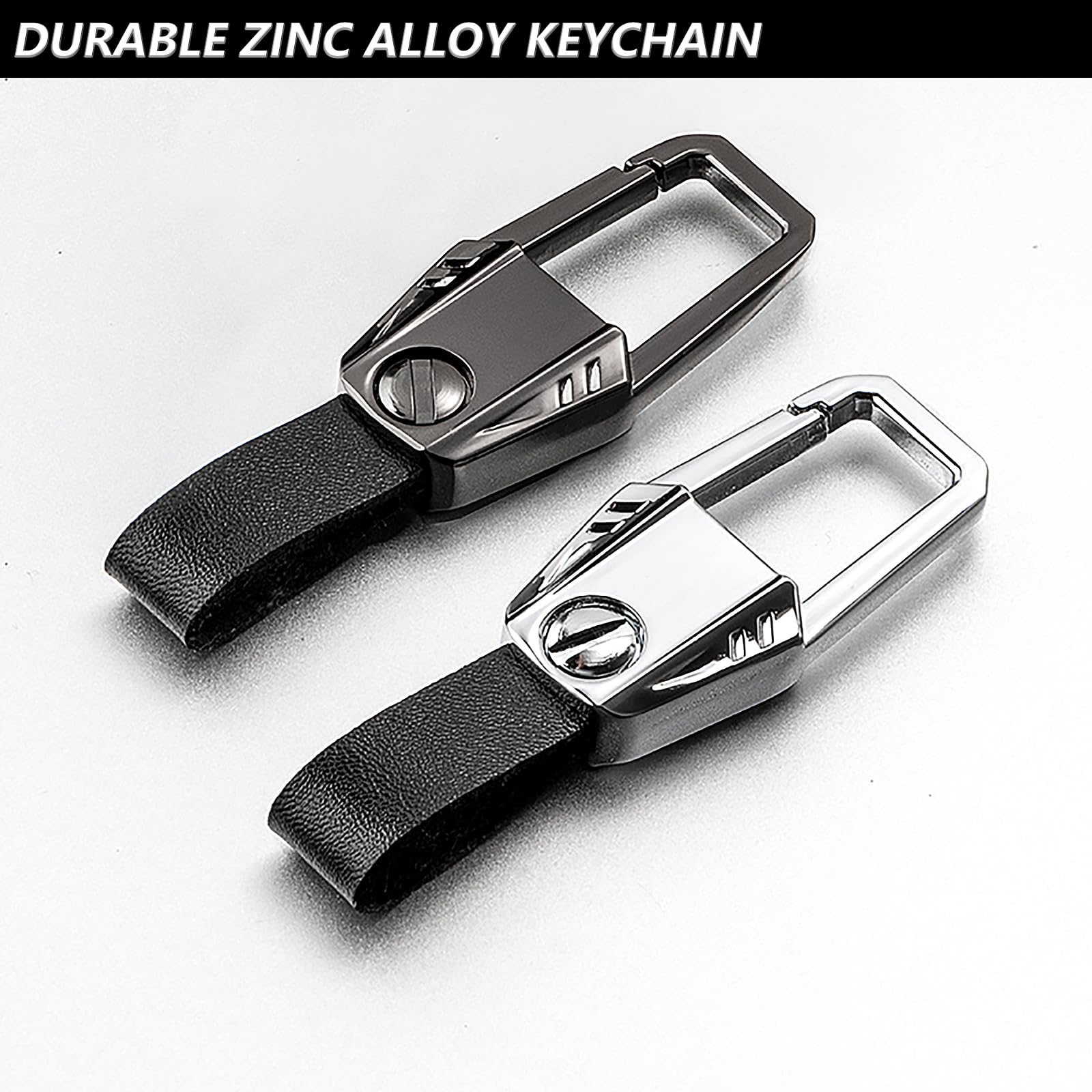 Ocezbiis Toyota Key Fob Cover, Zinc Alloy Protection, For Style B, Purple Keychain Accessories