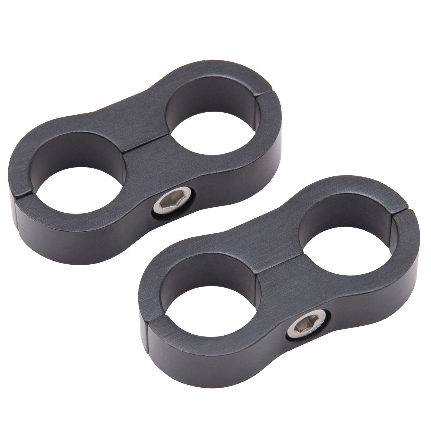 Russell 6An Hose Separator - 2Pk Black Anodized