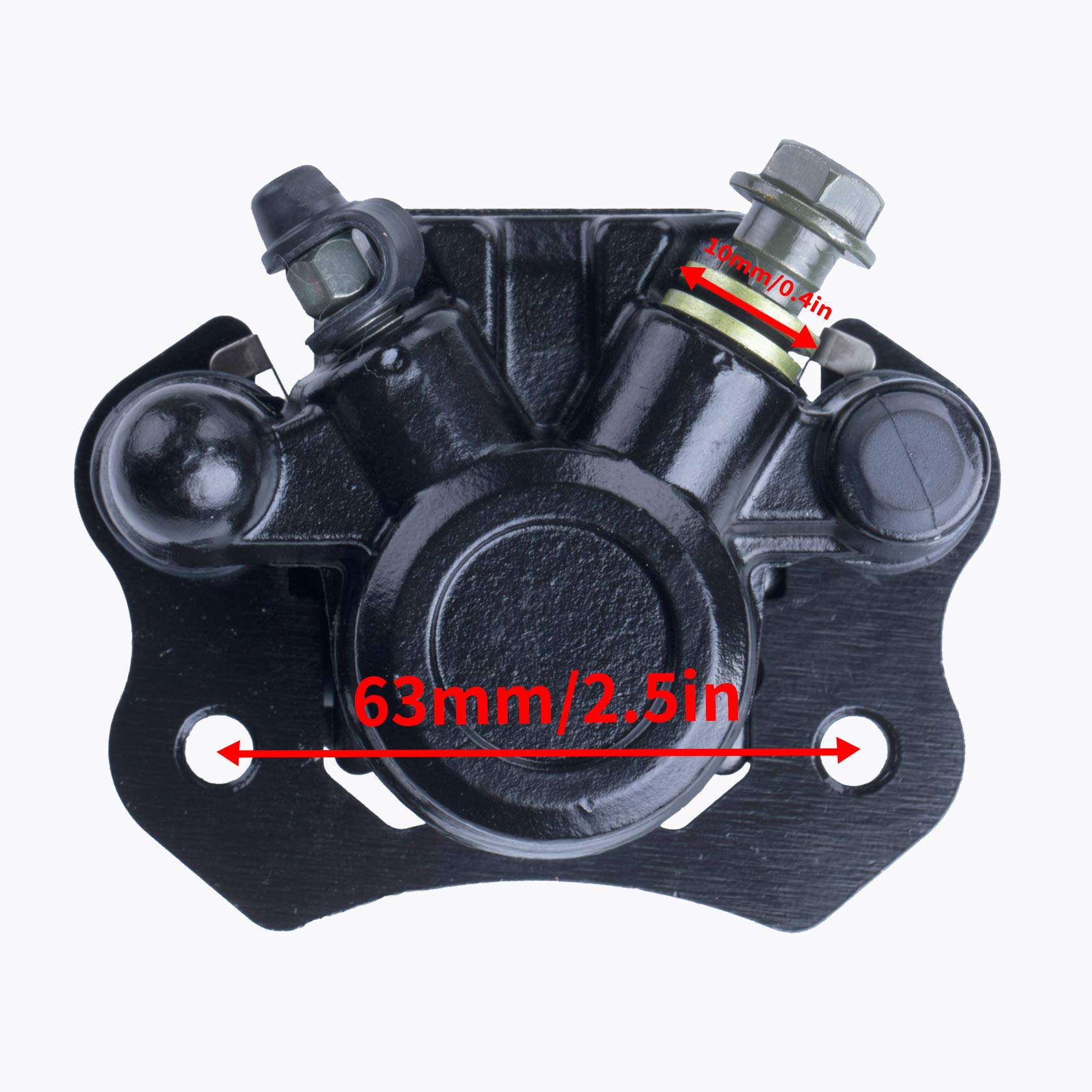 MWMNUN Chinese Rear Brake Caliper for 90cc-200cc ATV Go Kart - Compatible with Taotao, Coolster, Kazuma, Roketa, and more