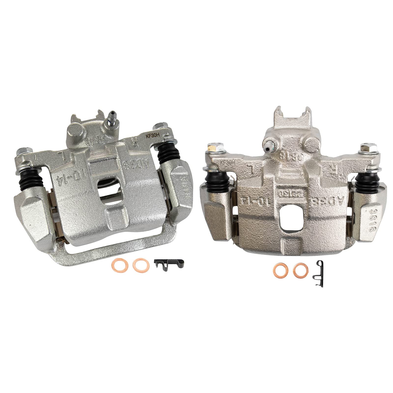 Trq Rear Brake Caliper Set Compatible With 1998-2003 Subaru Forester 1999-2003 Impreza