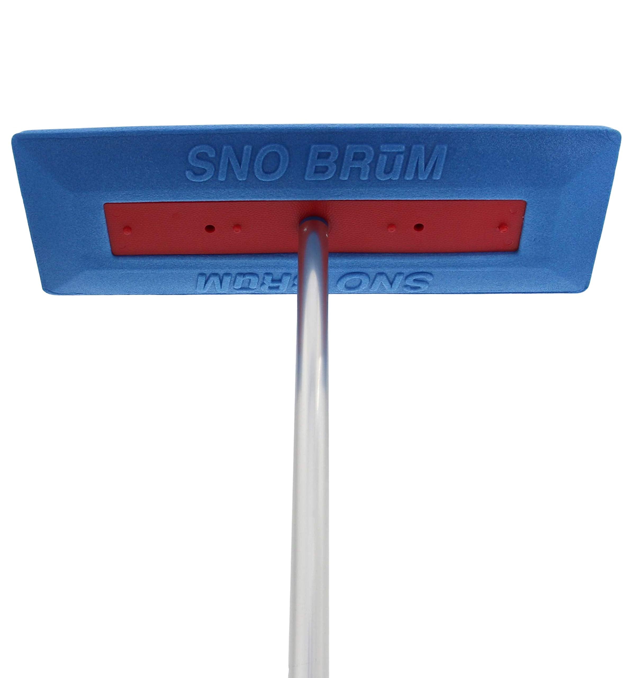 Snobrum - Snow Remover For Cars And Trucks - 28 To 63 Inch Automotive Snow Brush With Foam Head And 4 Piece Handle - Made In The